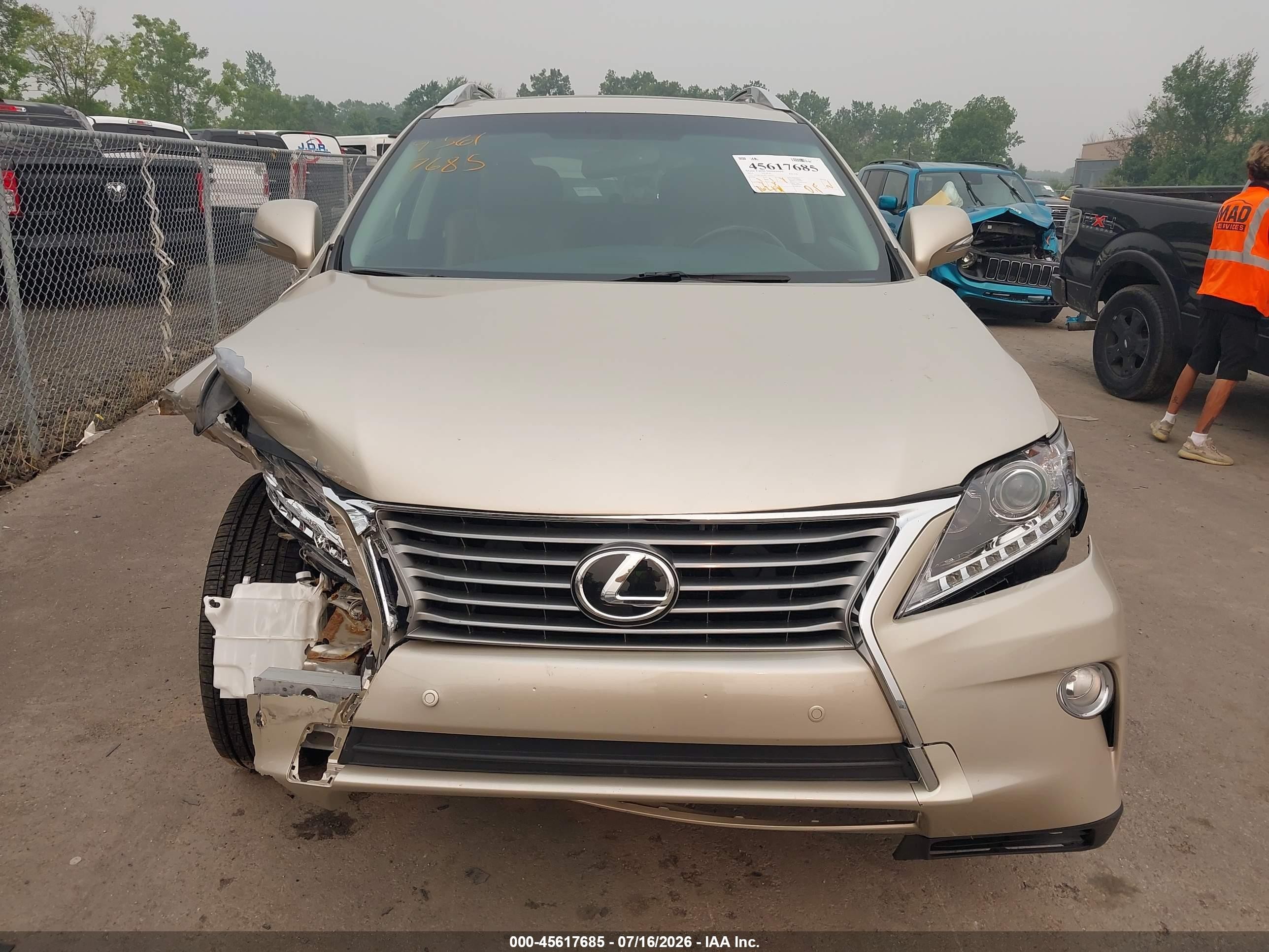 2013 Lexus Rx 350   Желто-коричневый vin: 2T2BK1BA0DC164273