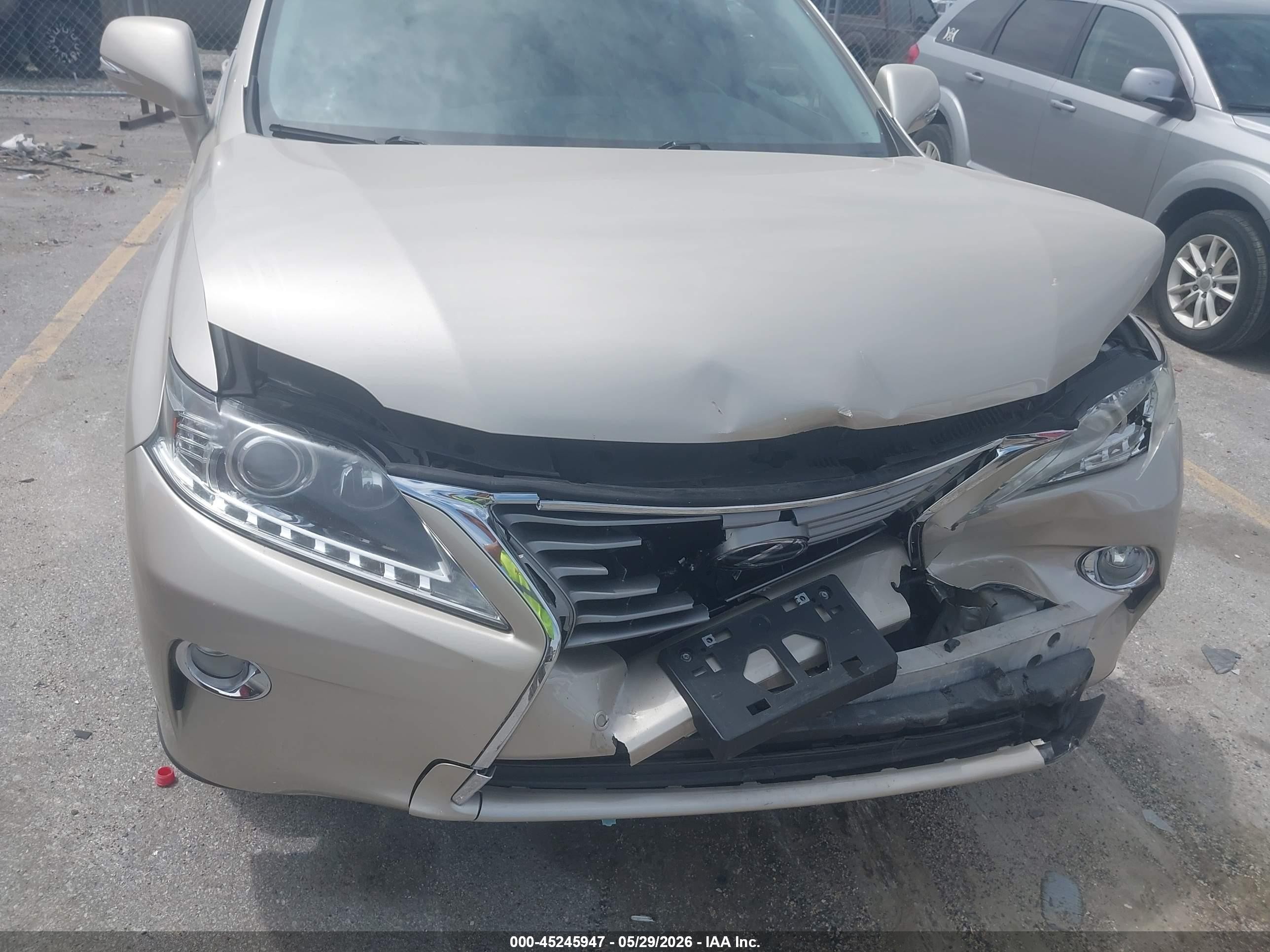 2013 Lexus Rx 350   Beige vin: 2T2BK1BA0DC167660