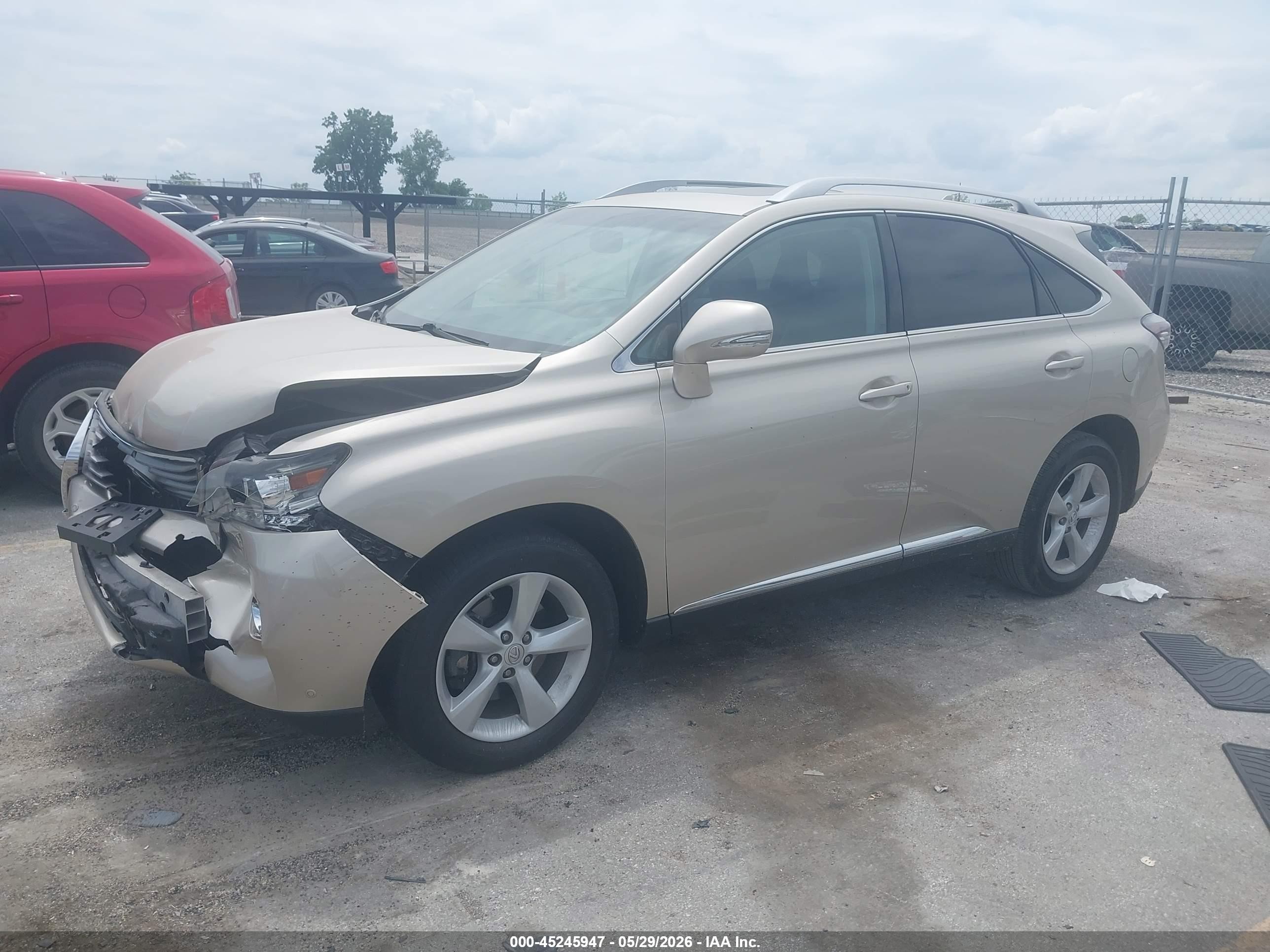 2013 Lexus Rx 350   Beige vin: 2T2BK1BA0DC167660