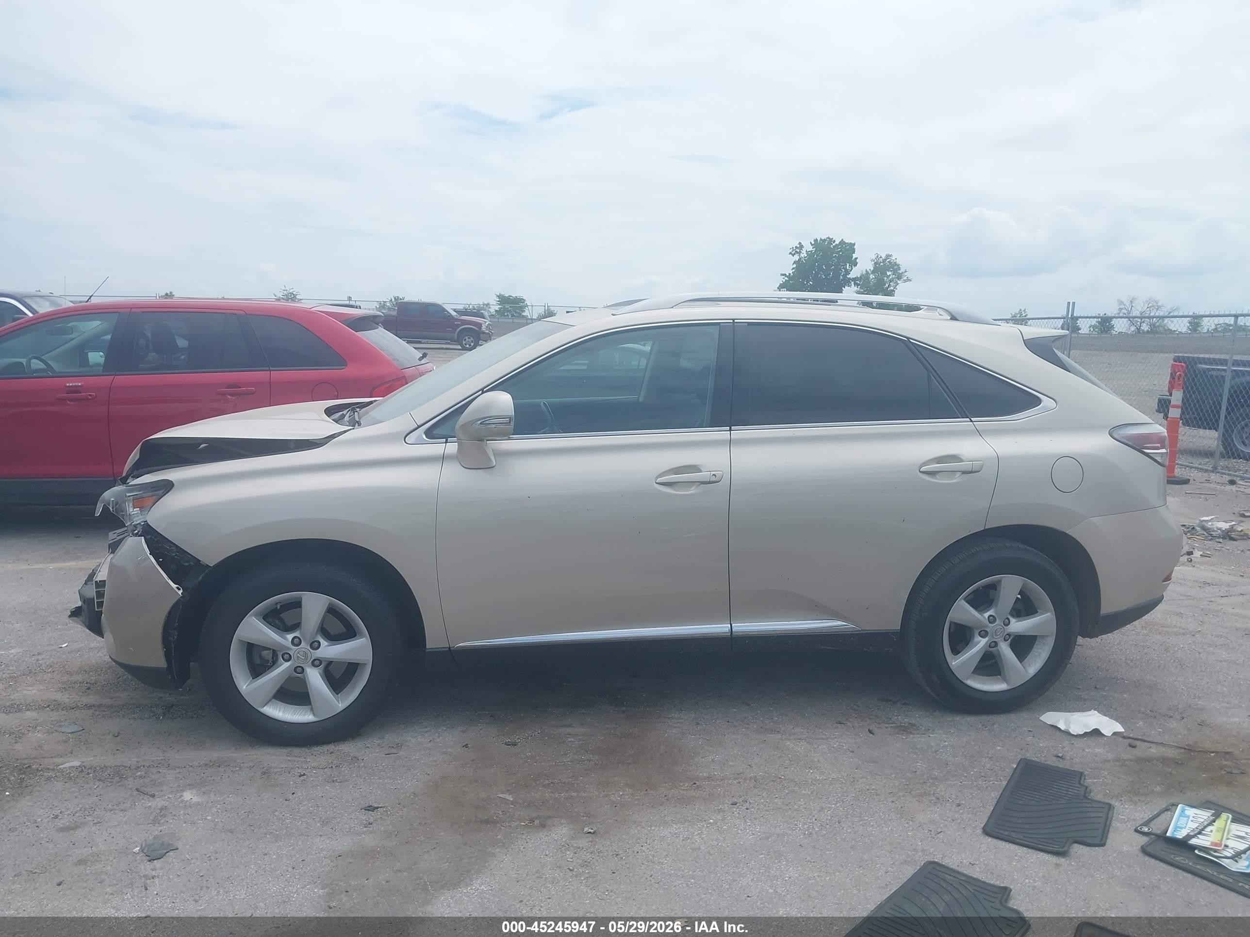 2013 Lexus Rx 350   Beige vin: 2T2BK1BA0DC167660