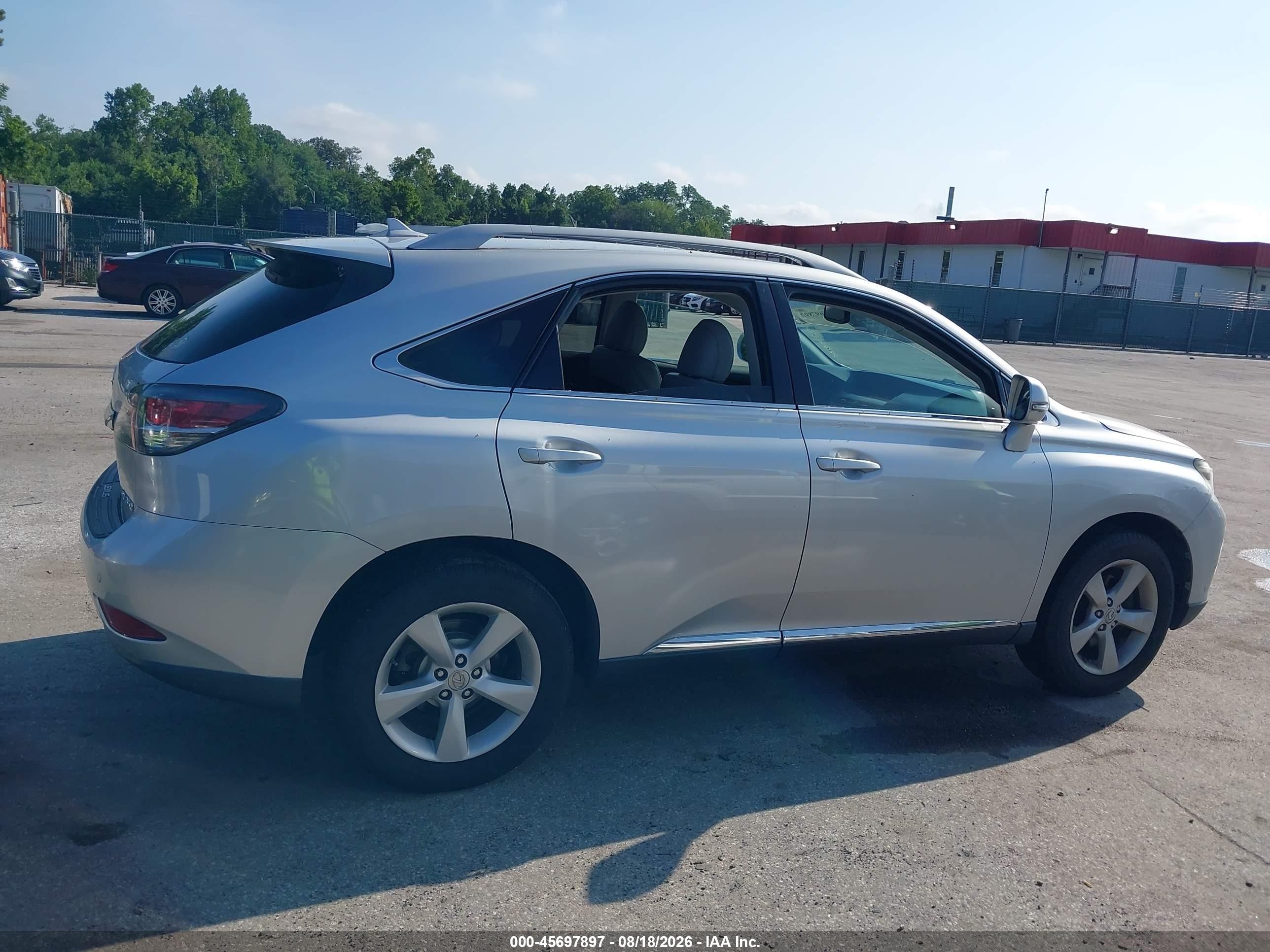 2013 Lexus Rx 350 Silver vin: 2T2BK1BA0DC172115