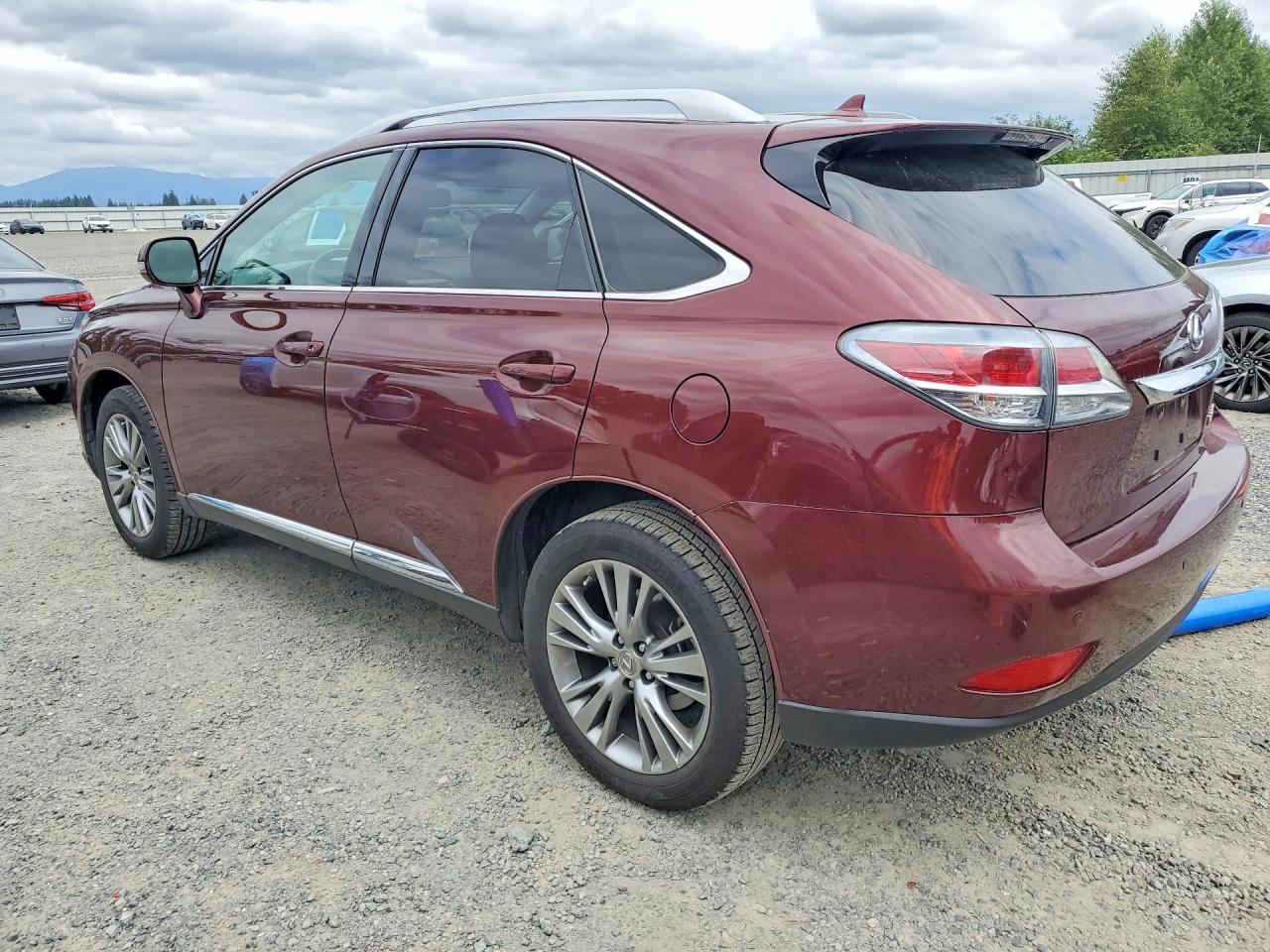 2013 Lexus Rx 350 Base Maroon vin: 2T2BK1BA0DC176505