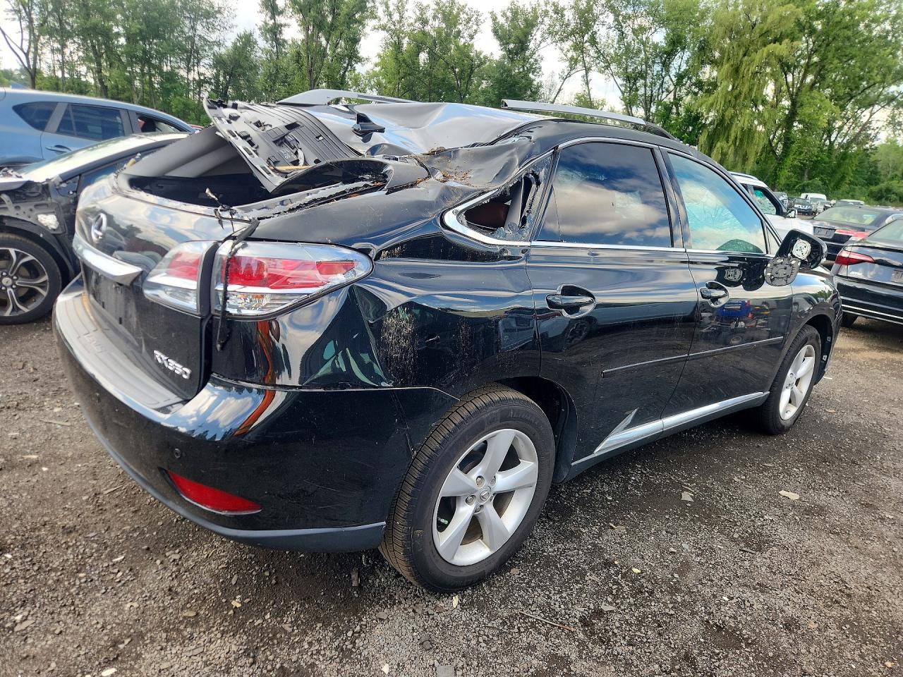 2013 Lexus Rx 350 Base Black vin: 2T2BK1BA0DC180411
