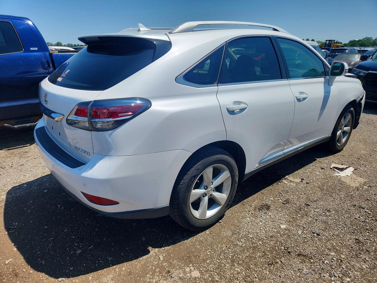2013 Lexus Rx 350 Base Белый vin: 2T2BK1BA0DC181879