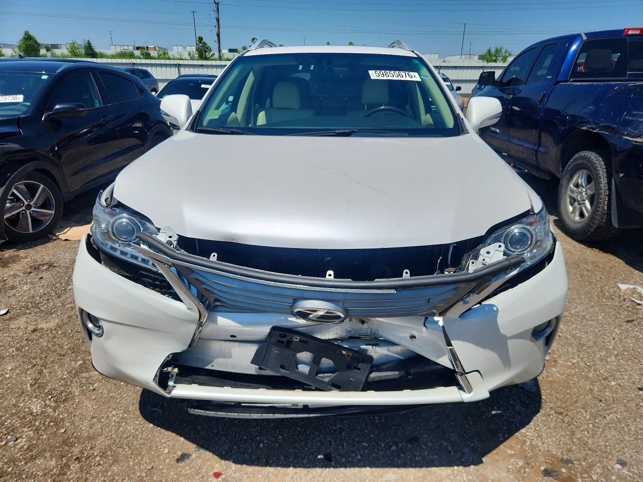 2013 Lexus Rx 350 Base Белый vin: 2T2BK1BA0DC181879
