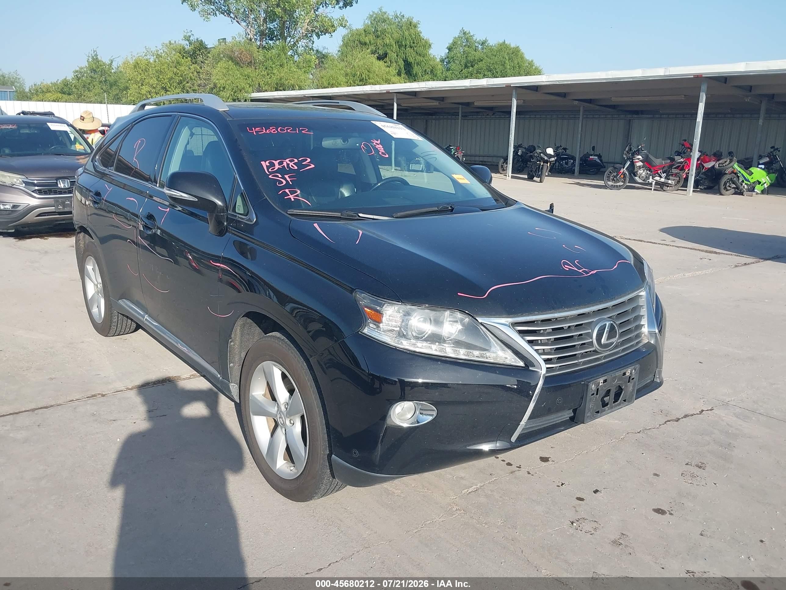 2013 Lexus Rx 350   Black vin: 2T2BK1BA0DC183437