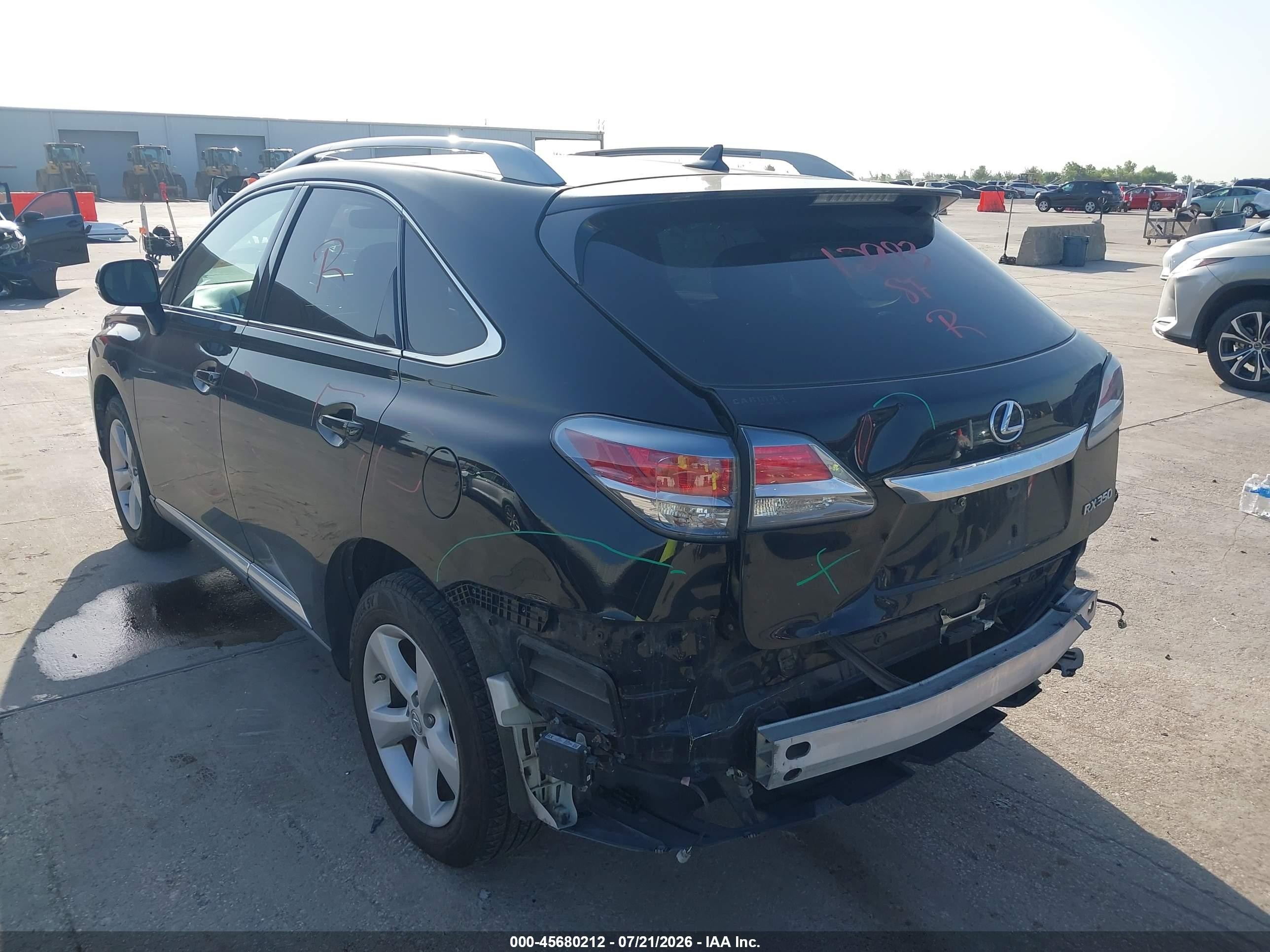 2013 Lexus Rx 350   Черный vin: 2T2BK1BA0DC183437