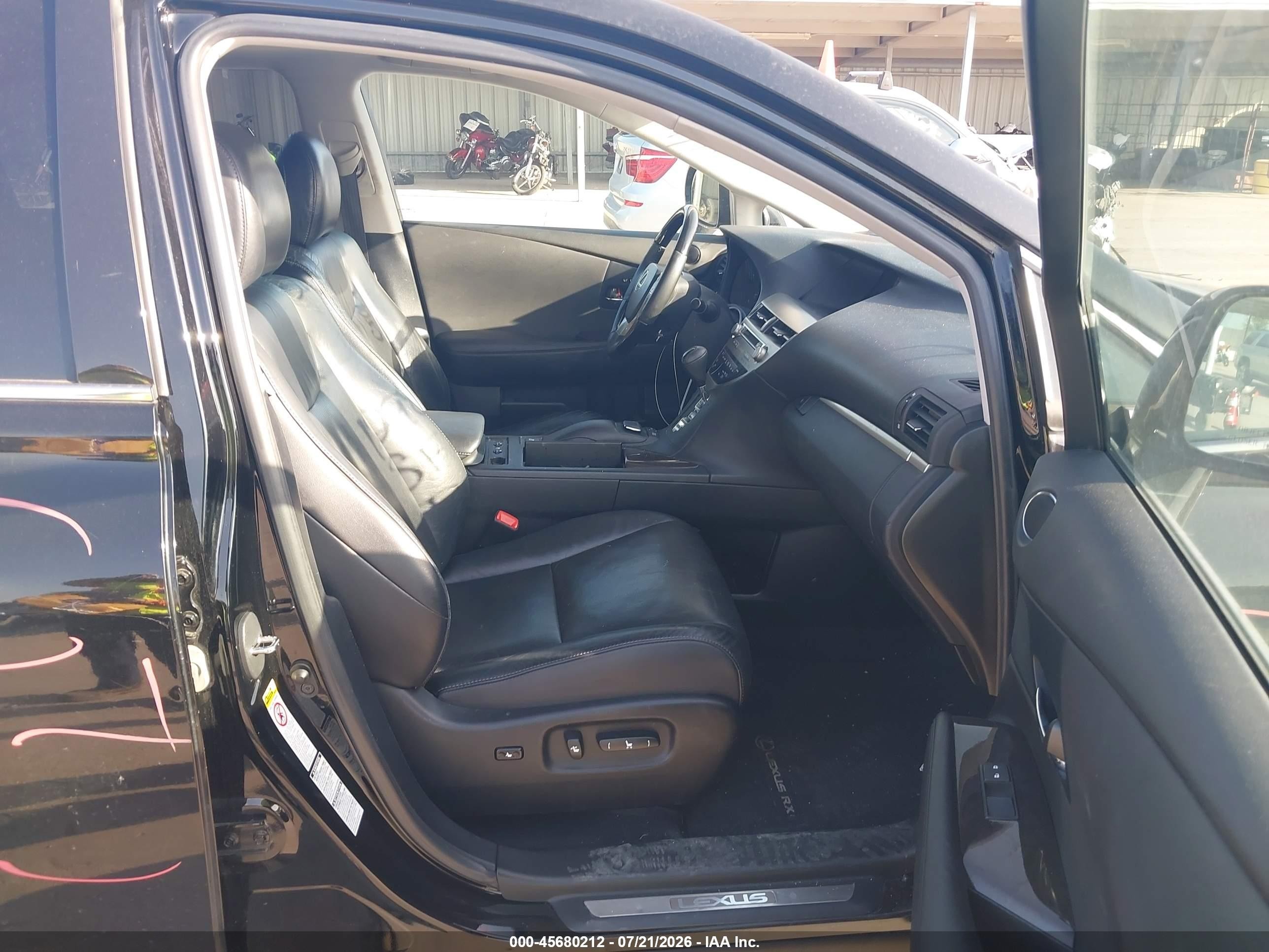 2013 Lexus Rx 350   Черный vin: 2T2BK1BA0DC183437