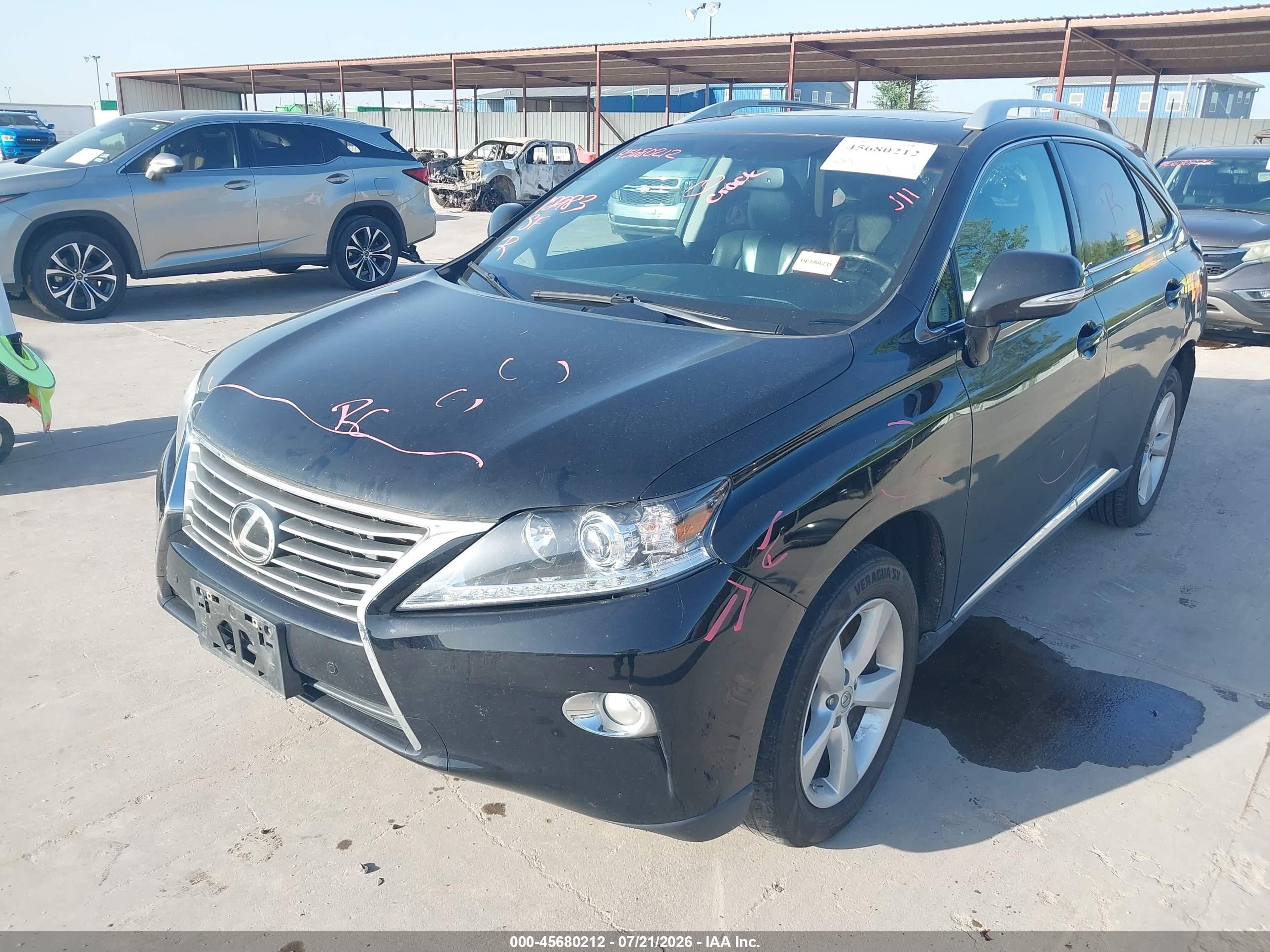 2013 Lexus Rx 350   Черный vin: 2T2BK1BA0DC183437
