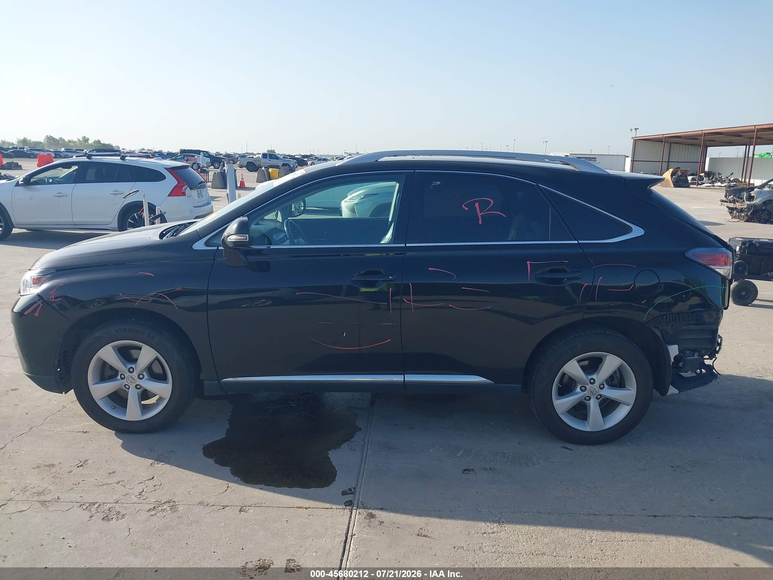 2013 Lexus Rx 350   Черный vin: 2T2BK1BA0DC183437