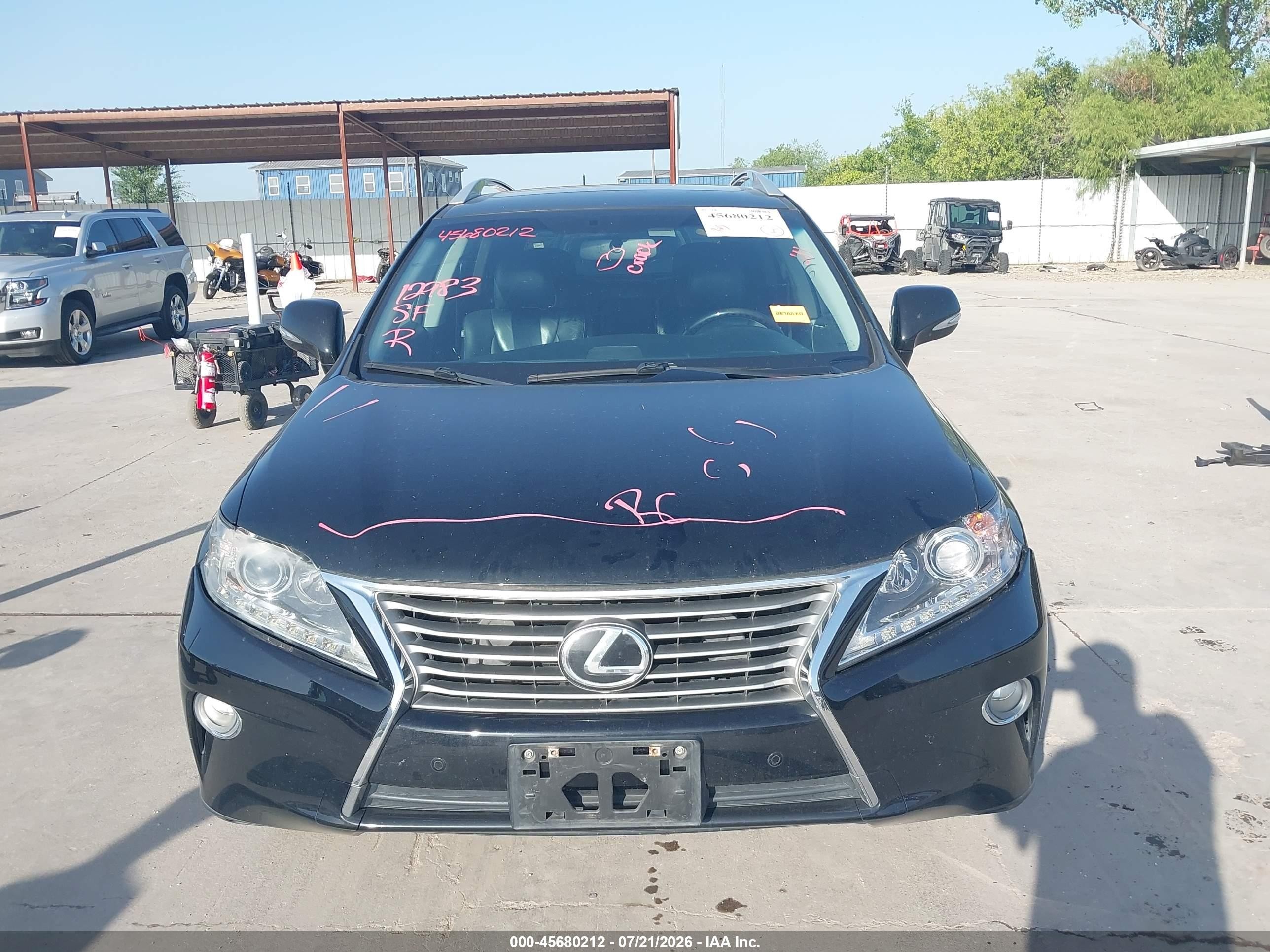2013 Lexus Rx 350   Черный vin: 2T2BK1BA0DC183437