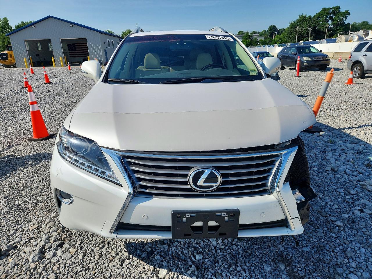 2013 Lexus Rx 350 Base White vin: 2T2BK1BA0DC194972