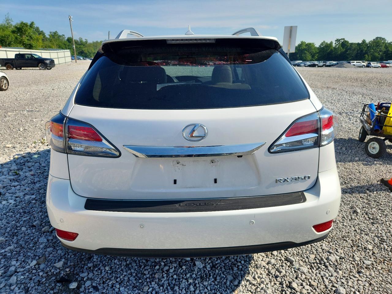 2013 Lexus Rx 350 Base White vin: 2T2BK1BA0DC194972