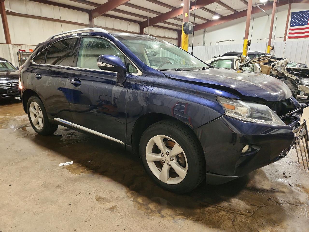 2013 Lexus Rx 350 Base Blue vin: 2T2BK1BA0DC202665