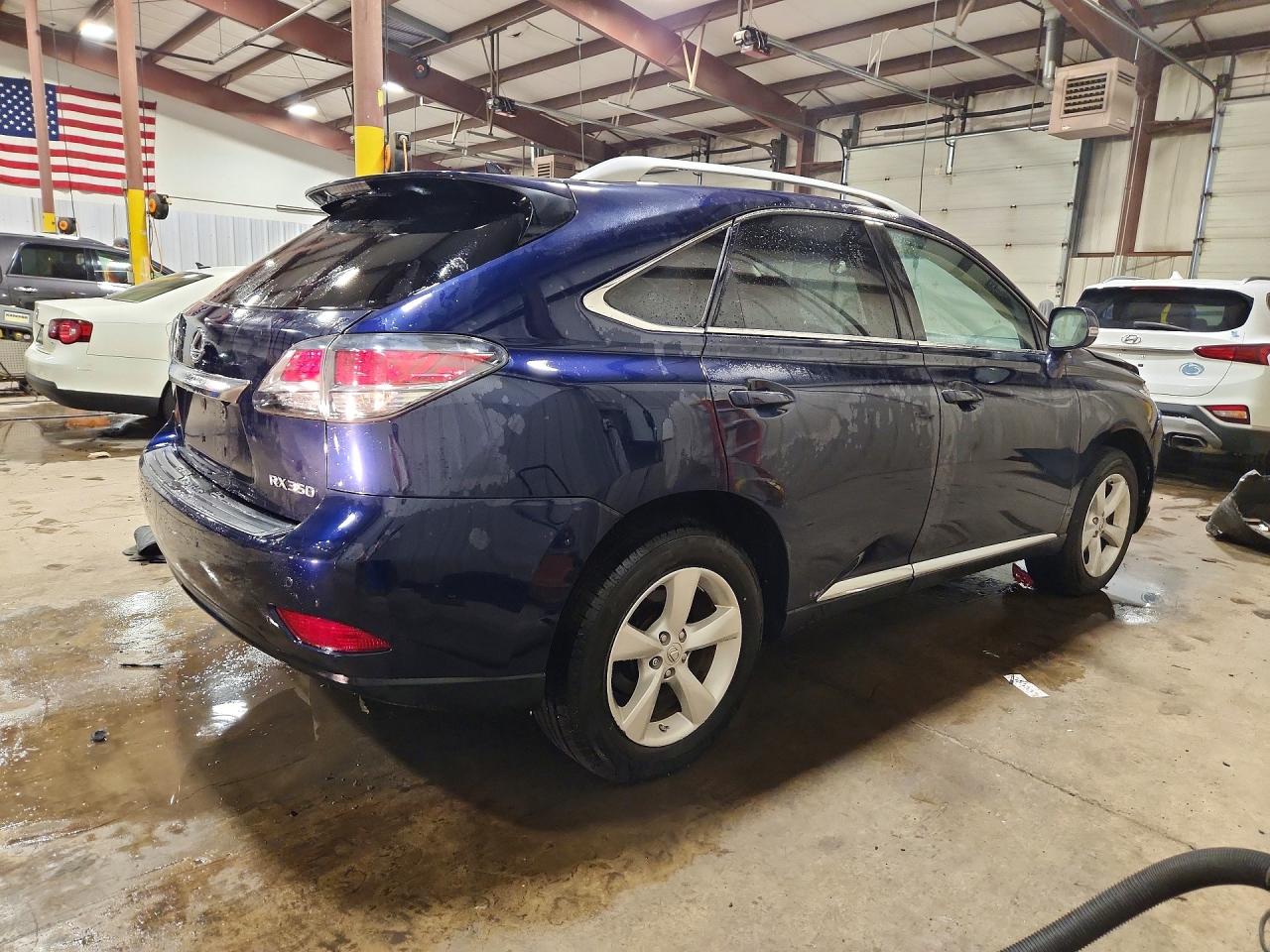 2013 Lexus Rx 350 Base Blue vin: 2T2BK1BA0DC202665