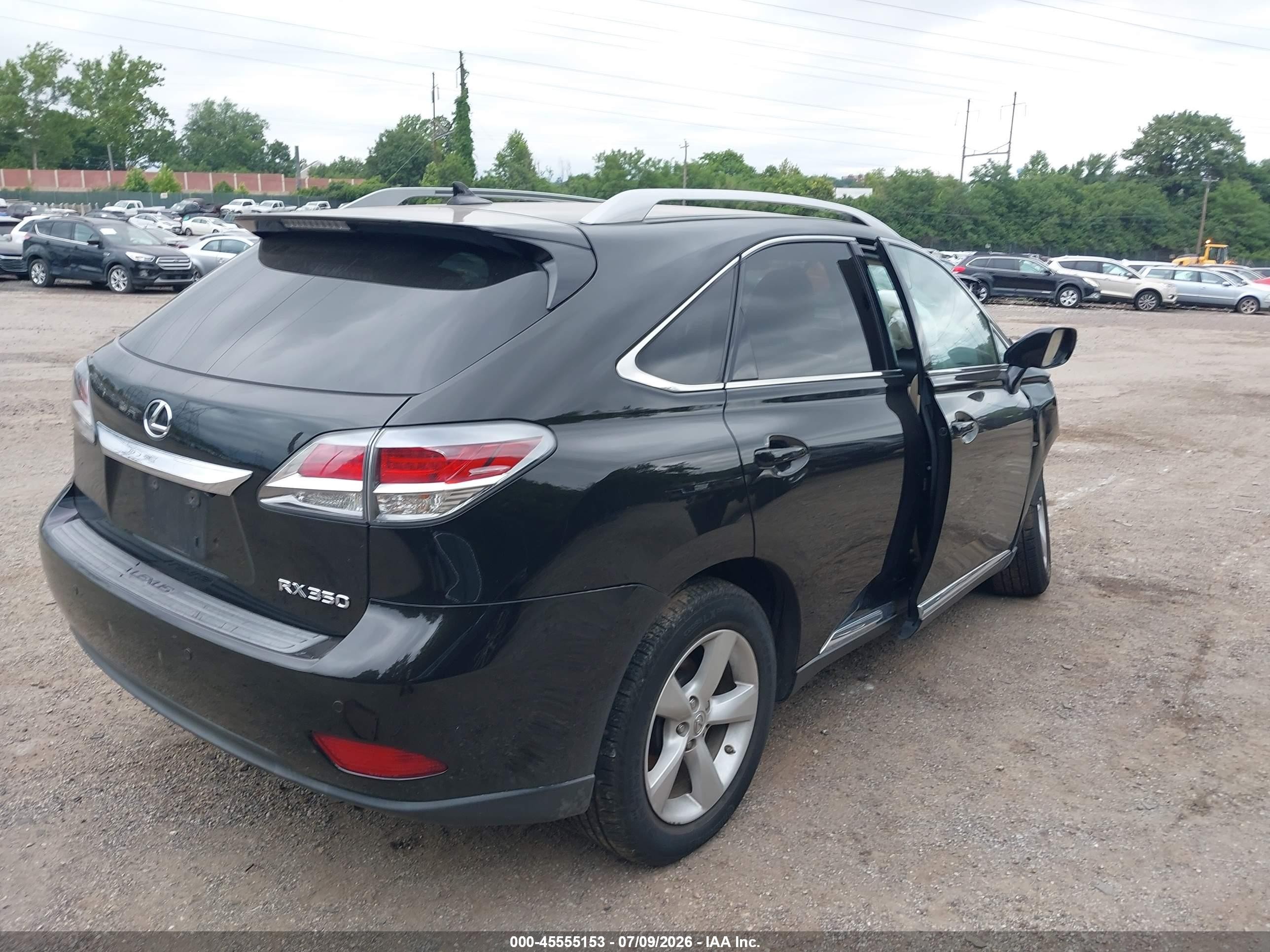 2013 Lexus Rx 350   Black vin: 2T2BK1BA0DC203654