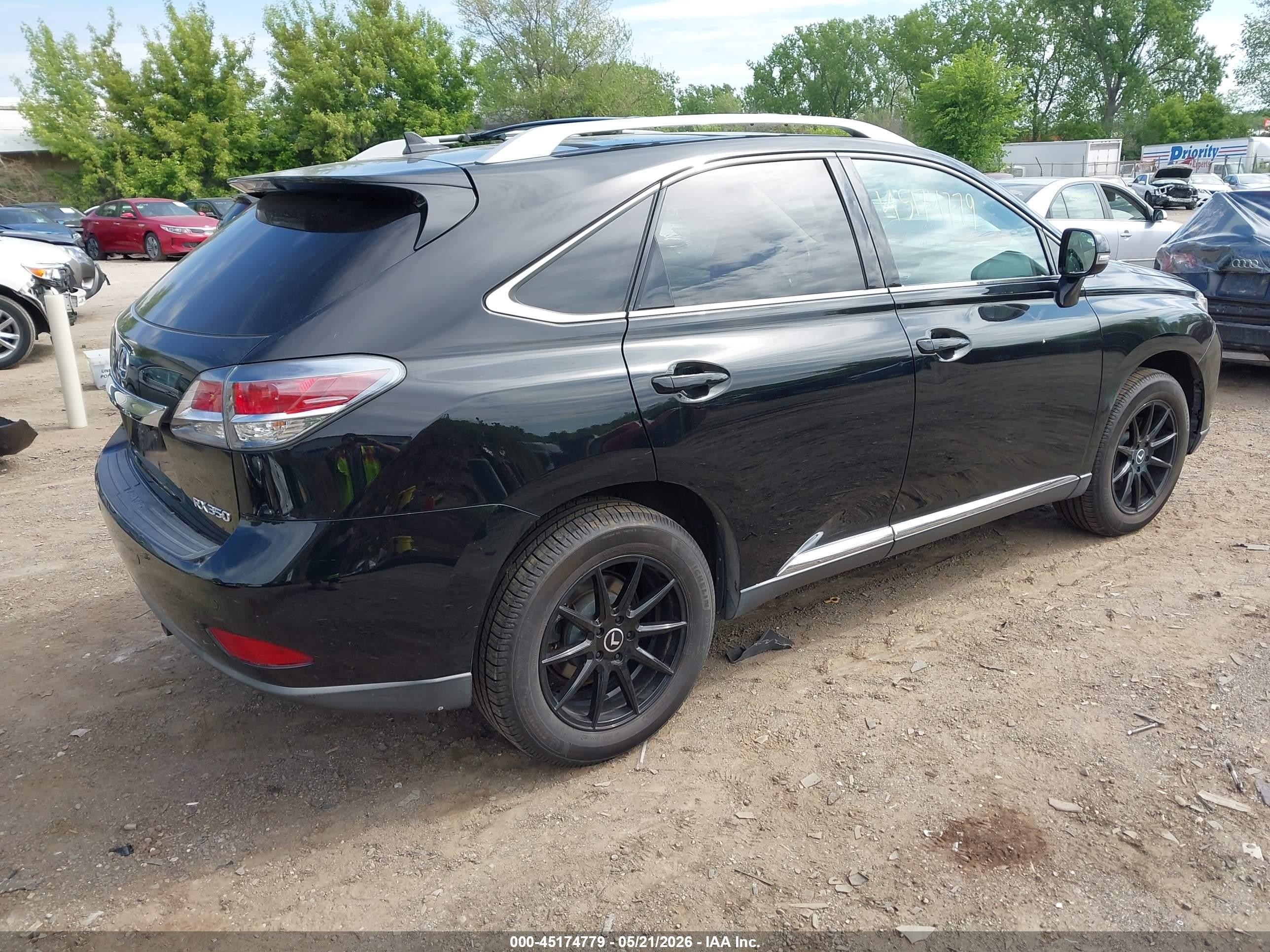 2013 Lexus Rx 350   Черный vin: 2T2BK1BA0DC210152