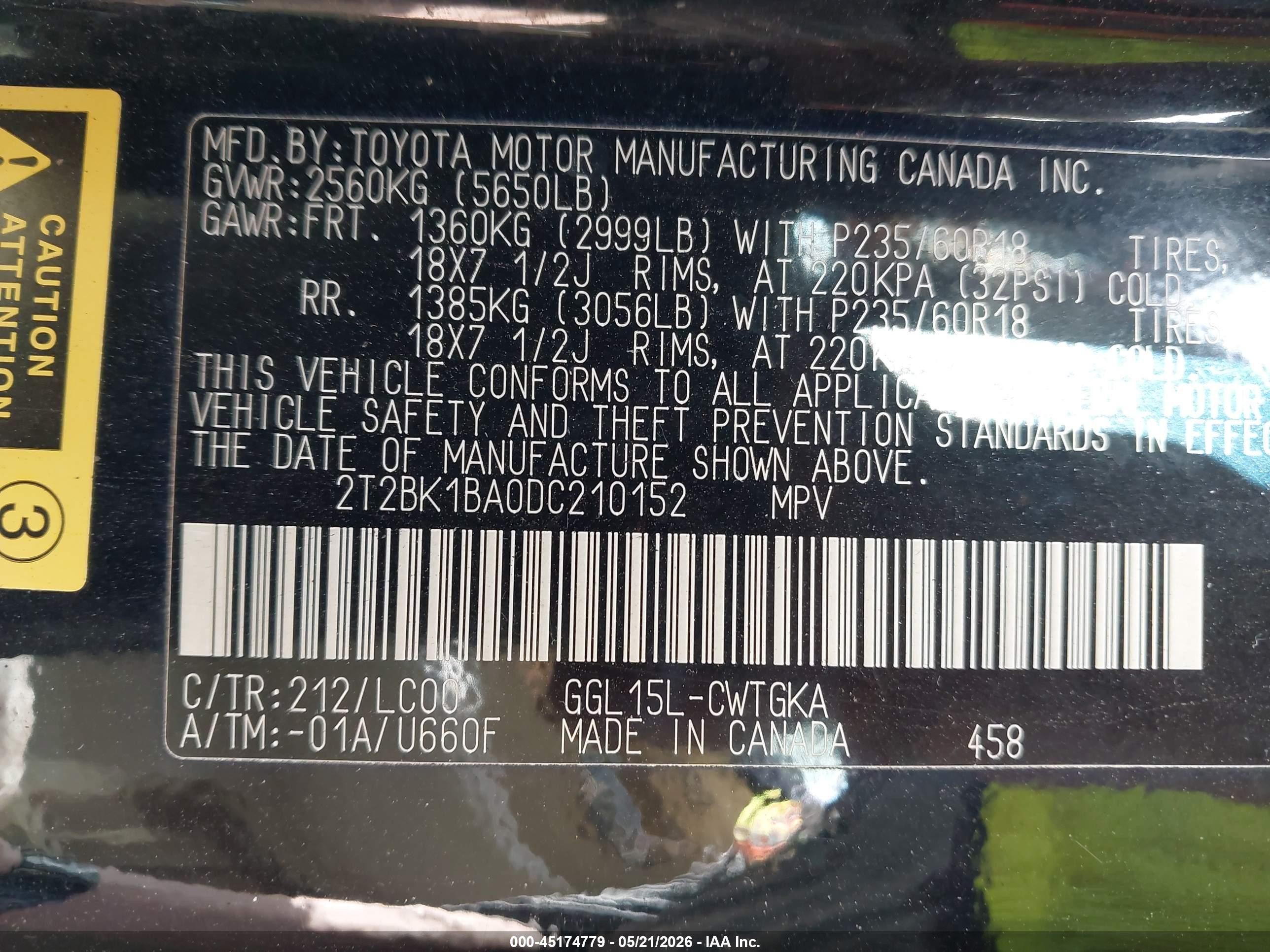 2013 Lexus Rx 350   Черный vin: 2T2BK1BA0DC210152