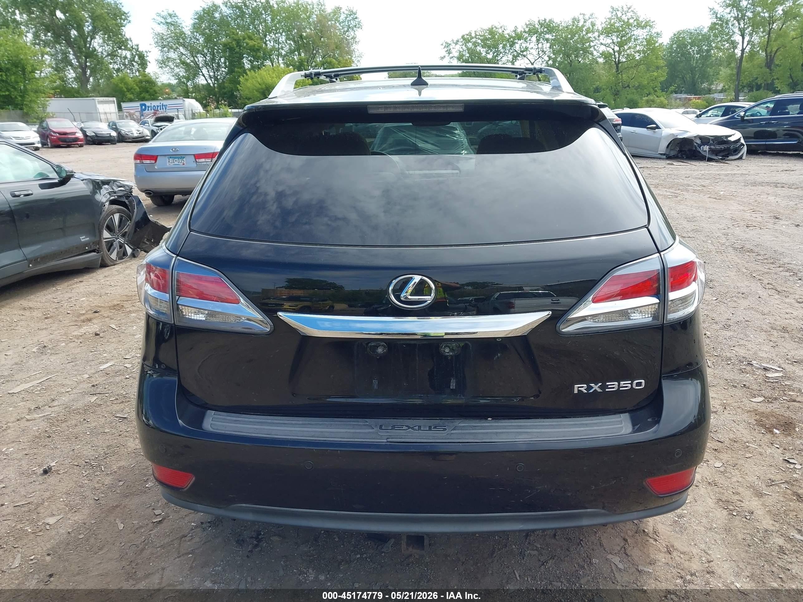2013 Lexus Rx 350   Черный vin: 2T2BK1BA0DC210152