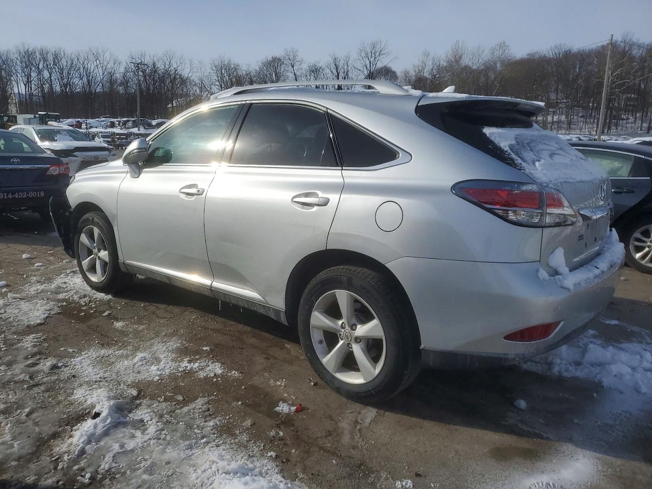 2013 Lexus Rx 350 Base Silver vin: 2T2BK1BA0DC212807