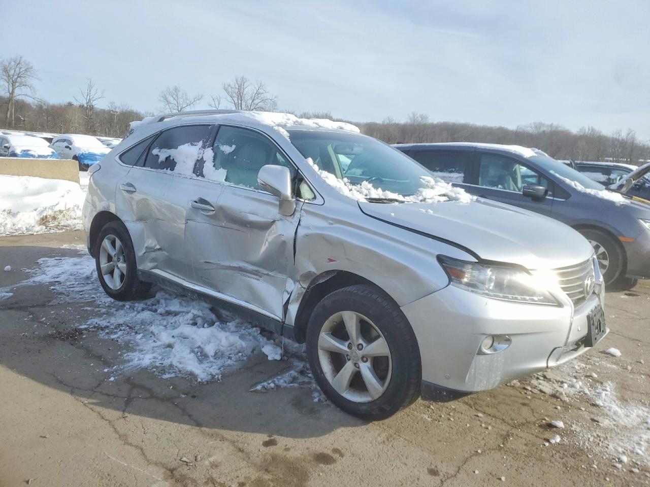 2013 Lexus Rx 350 Base Silver vin: 2T2BK1BA0DC212807