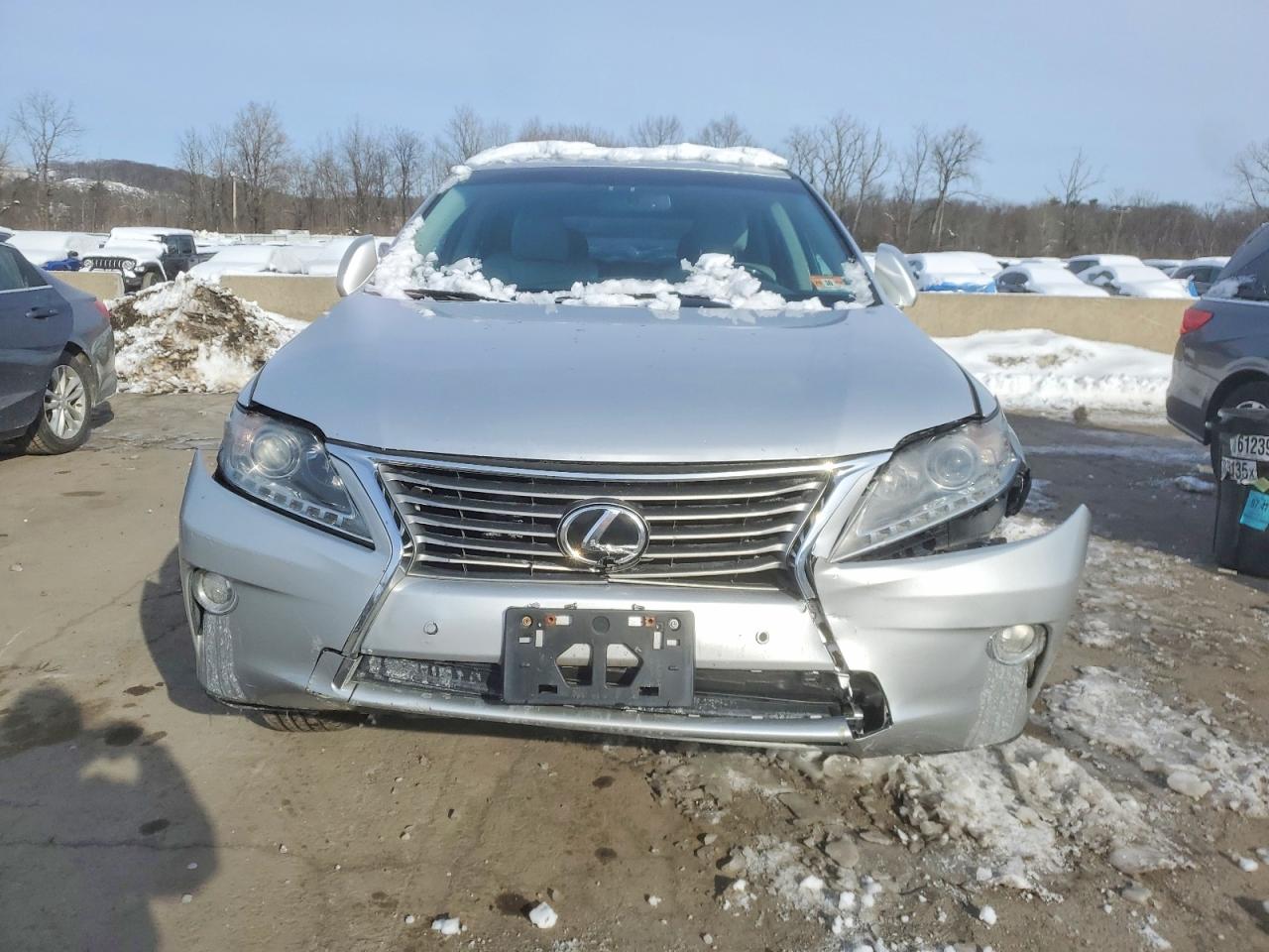 2013 Lexus Rx 350 Base Silver vin: 2T2BK1BA0DC212807