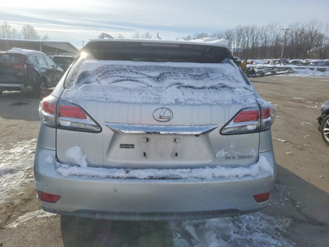 2013 Lexus Rx 350 Base Silver vin: 2T2BK1BA0DC212807