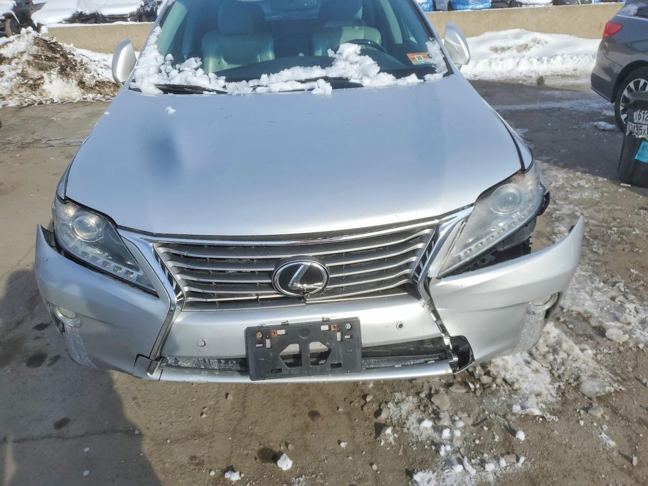 2013 Lexus Rx 350 Base Silver vin: 2T2BK1BA0DC212807