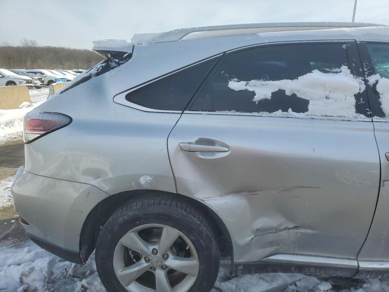 2013 Lexus Rx 350 Base Silver vin: 2T2BK1BA0DC212807