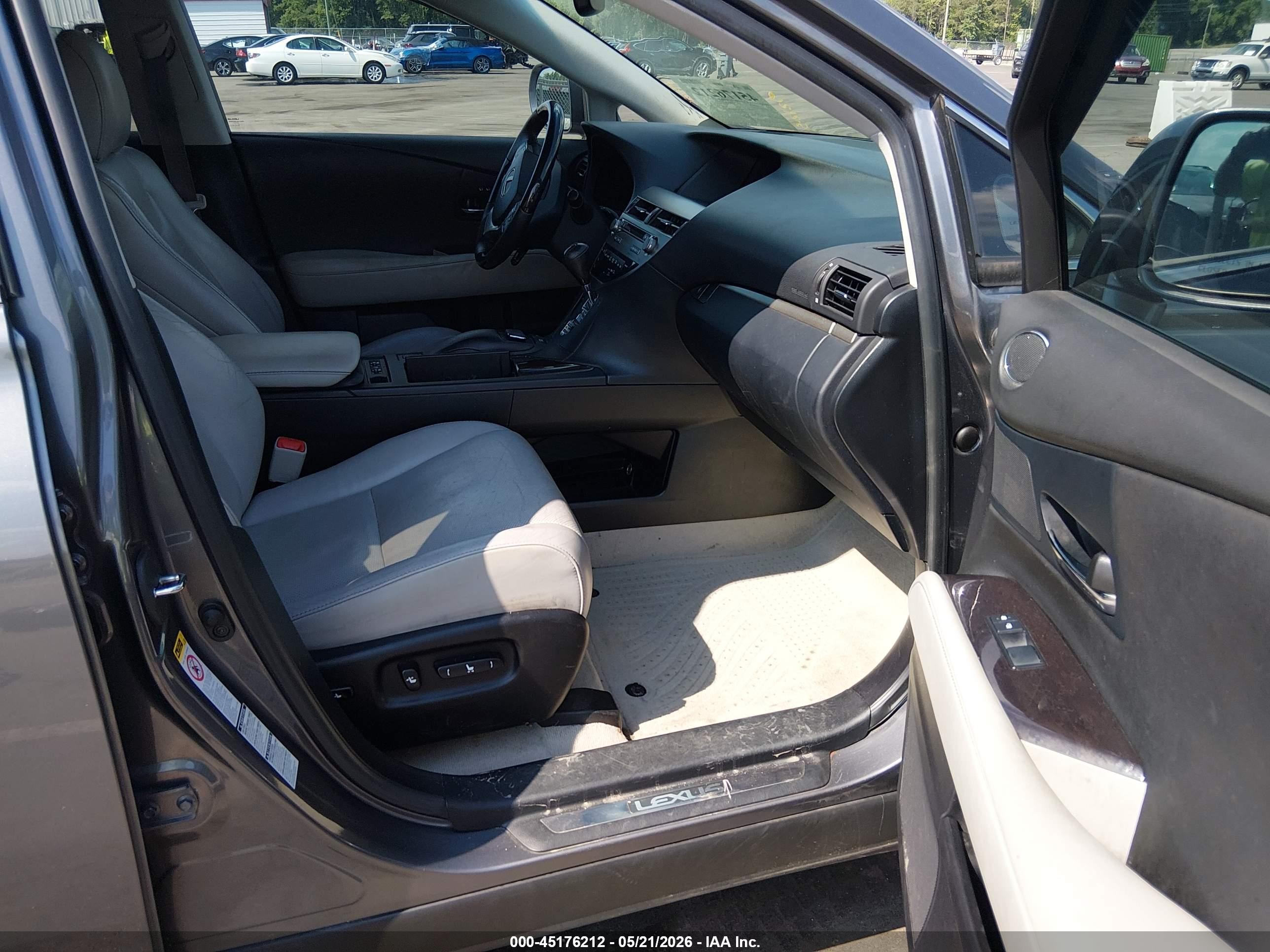 2013 Lexus Rx 350   Gray vin: 2T2BK1BA0DC213620