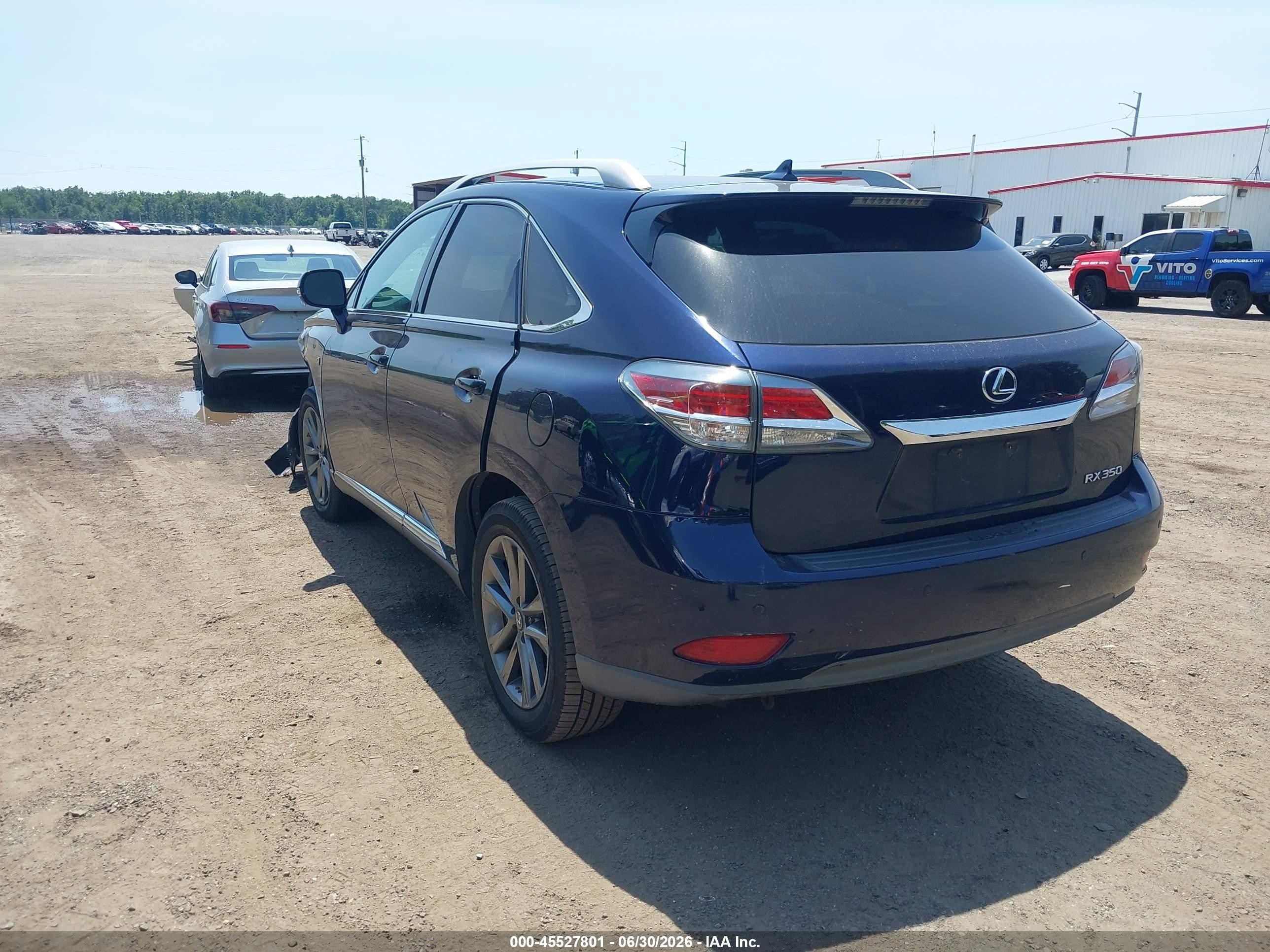 2013 Lexus Rx 350 F Sport Синий vin: 2T2BK1BA0DC215674