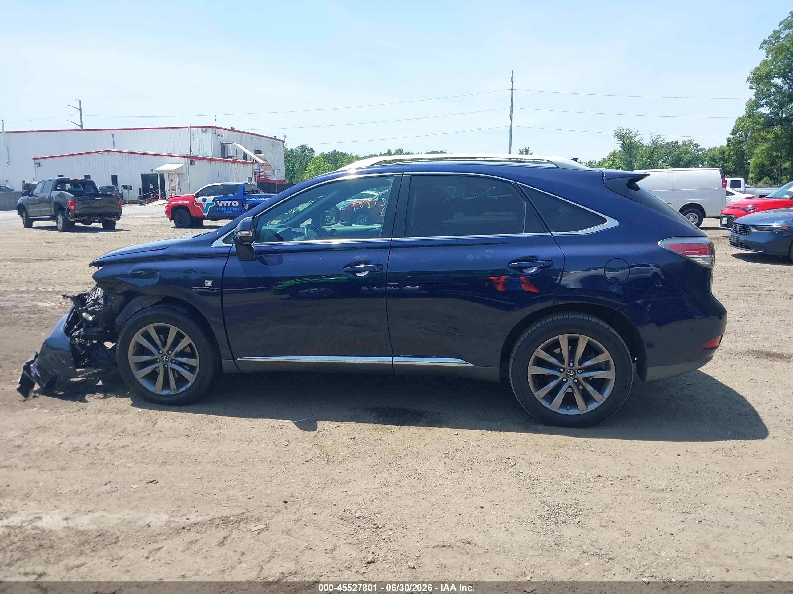2013 Lexus Rx 350 F Sport Синий vin: 2T2BK1BA0DC215674