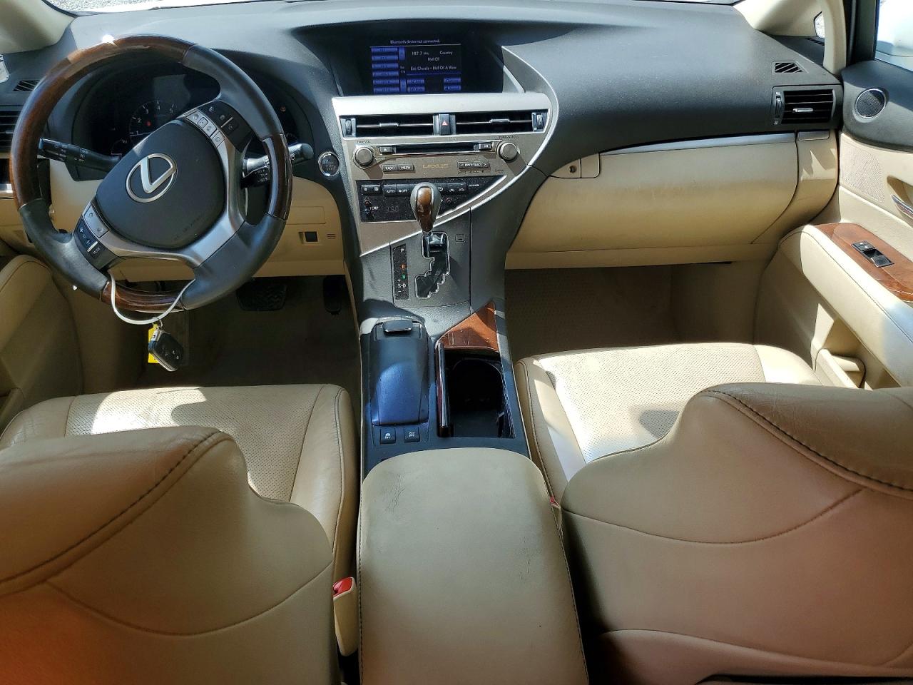 2013 Lexus Rx 350 Base Белый vin: 2T2BK1BA0DC224102
