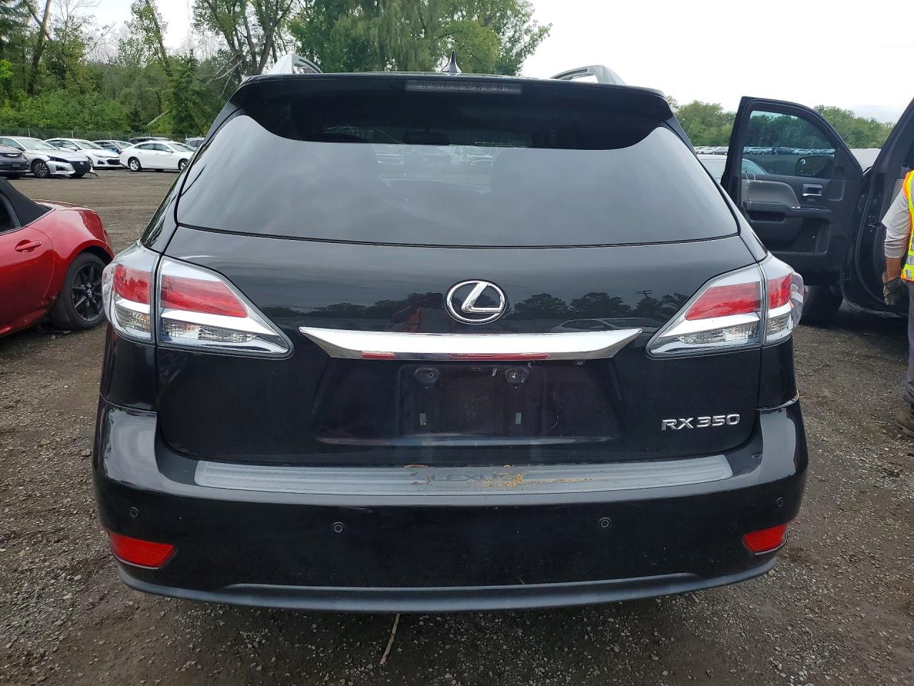 2014 Lexus Rx 350 Base Black vin: 2T2BK1BA0EC236168