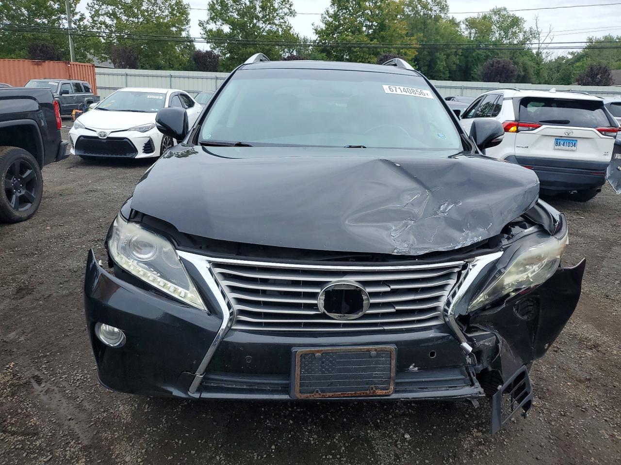 2014 Lexus Rx 350 Base Black vin: 2T2BK1BA0EC236168