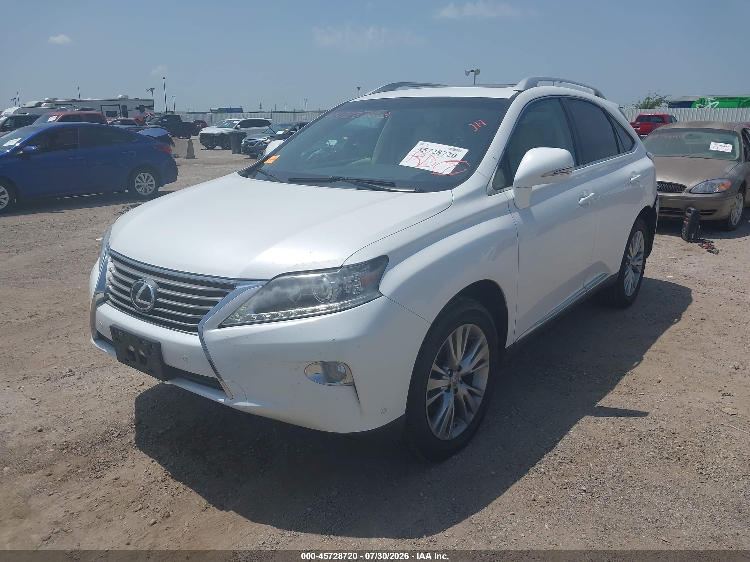2014 Lexus Rx 350   White vin: 2T2BK1BA0EC241712