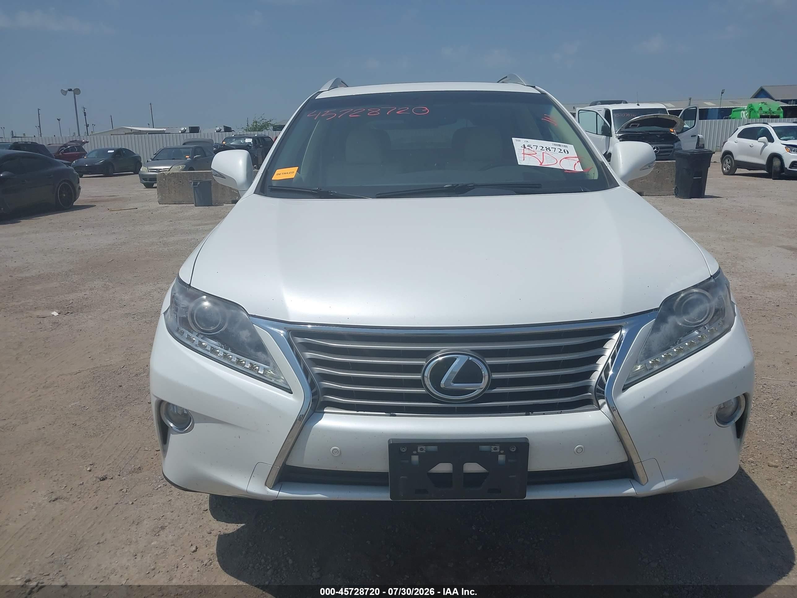 2014 Lexus Rx 350   White vin: 2T2BK1BA0EC241712