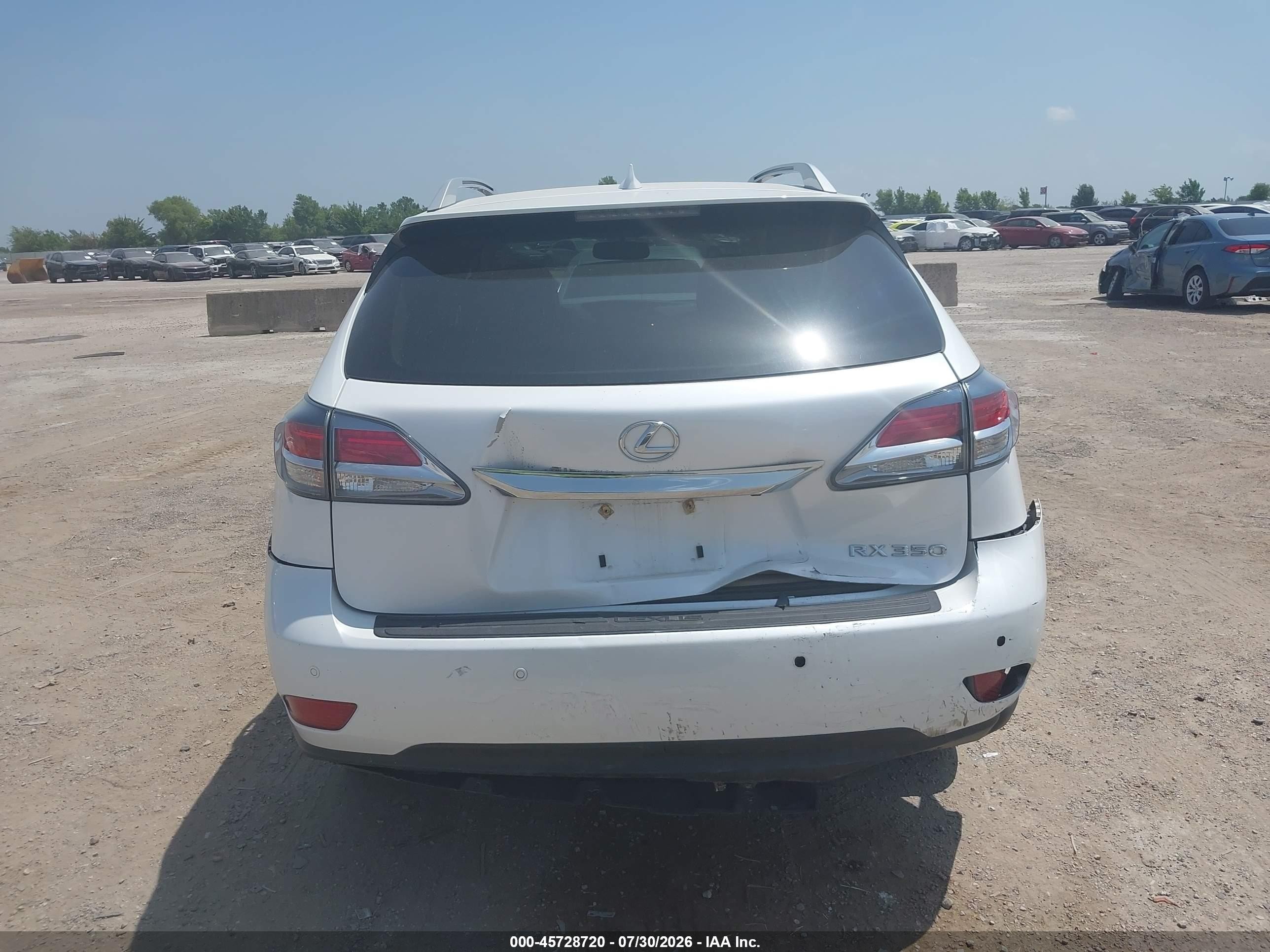 2014 Lexus Rx 350   White vin: 2T2BK1BA0EC241712