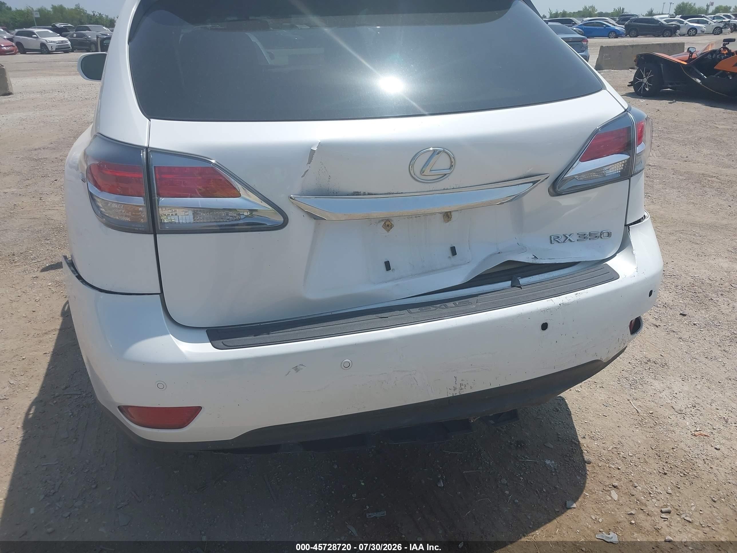 2014 Lexus Rx 350   White vin: 2T2BK1BA0EC241712