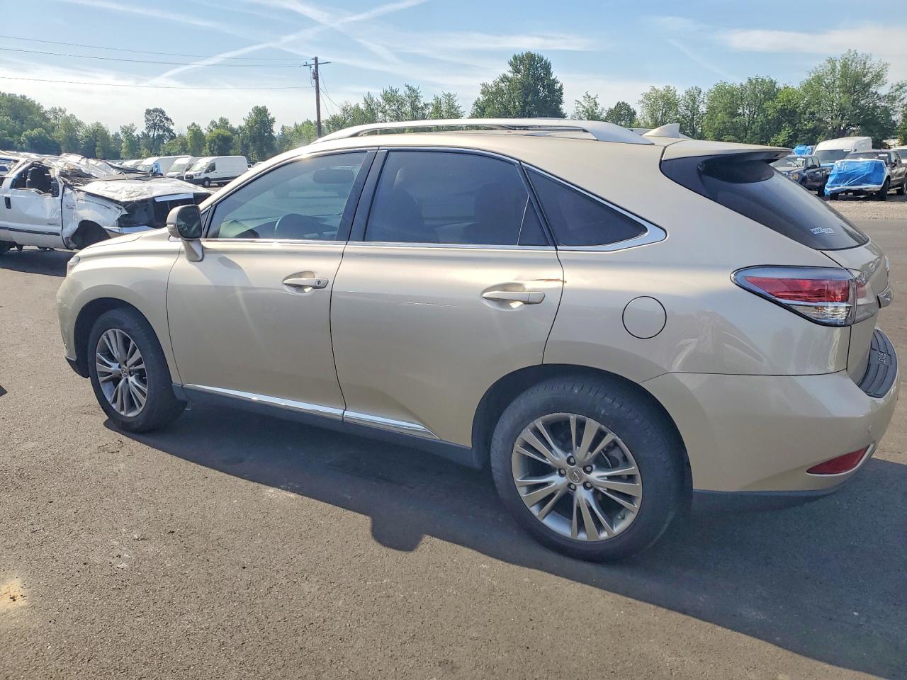 2014 Lexus Rx 350 Base Gold vin: 2T2BK1BA0EC247672