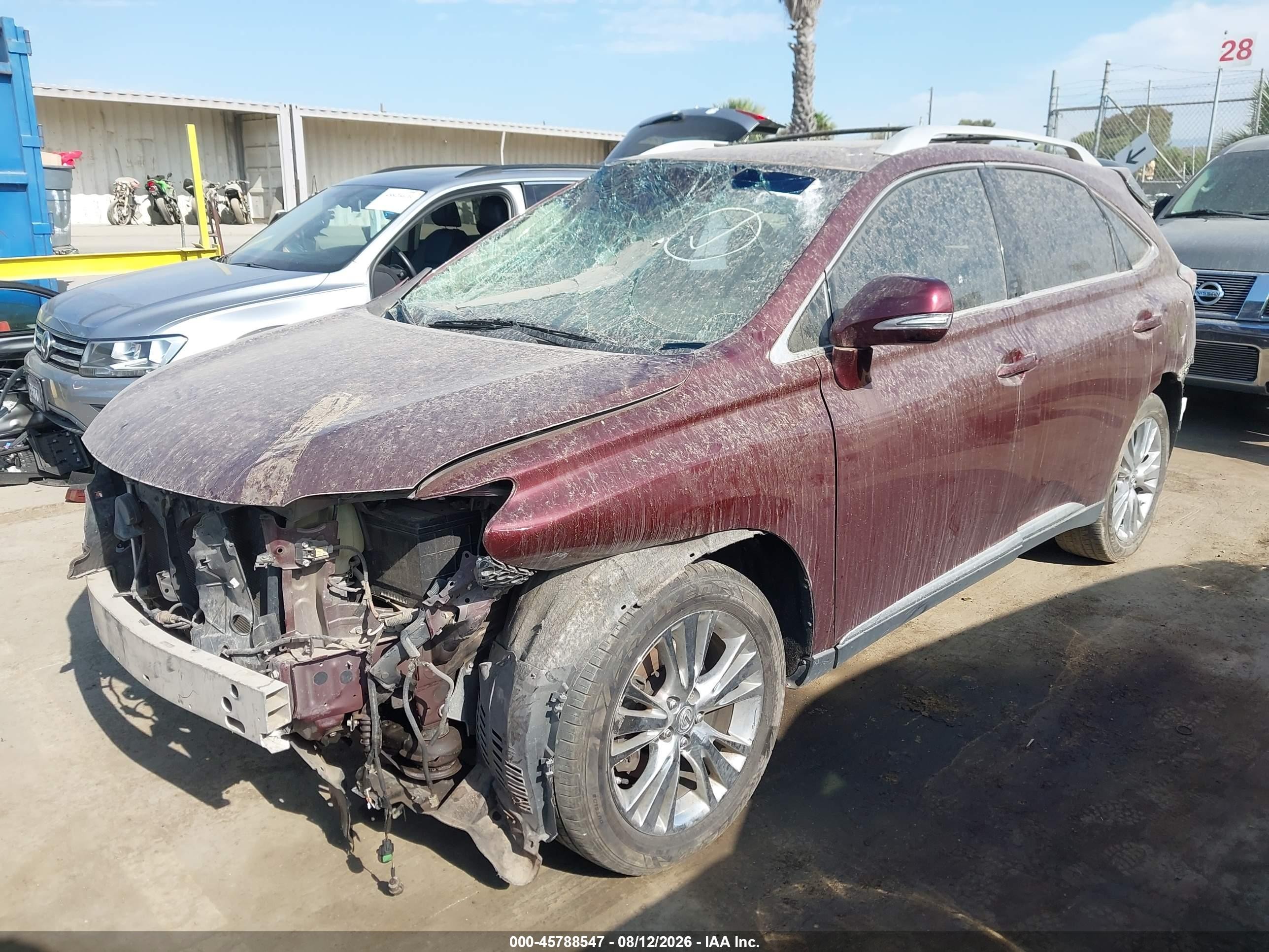 2014 Lexus Rx 350   Burgundy vin: 2T2BK1BA0EC250443