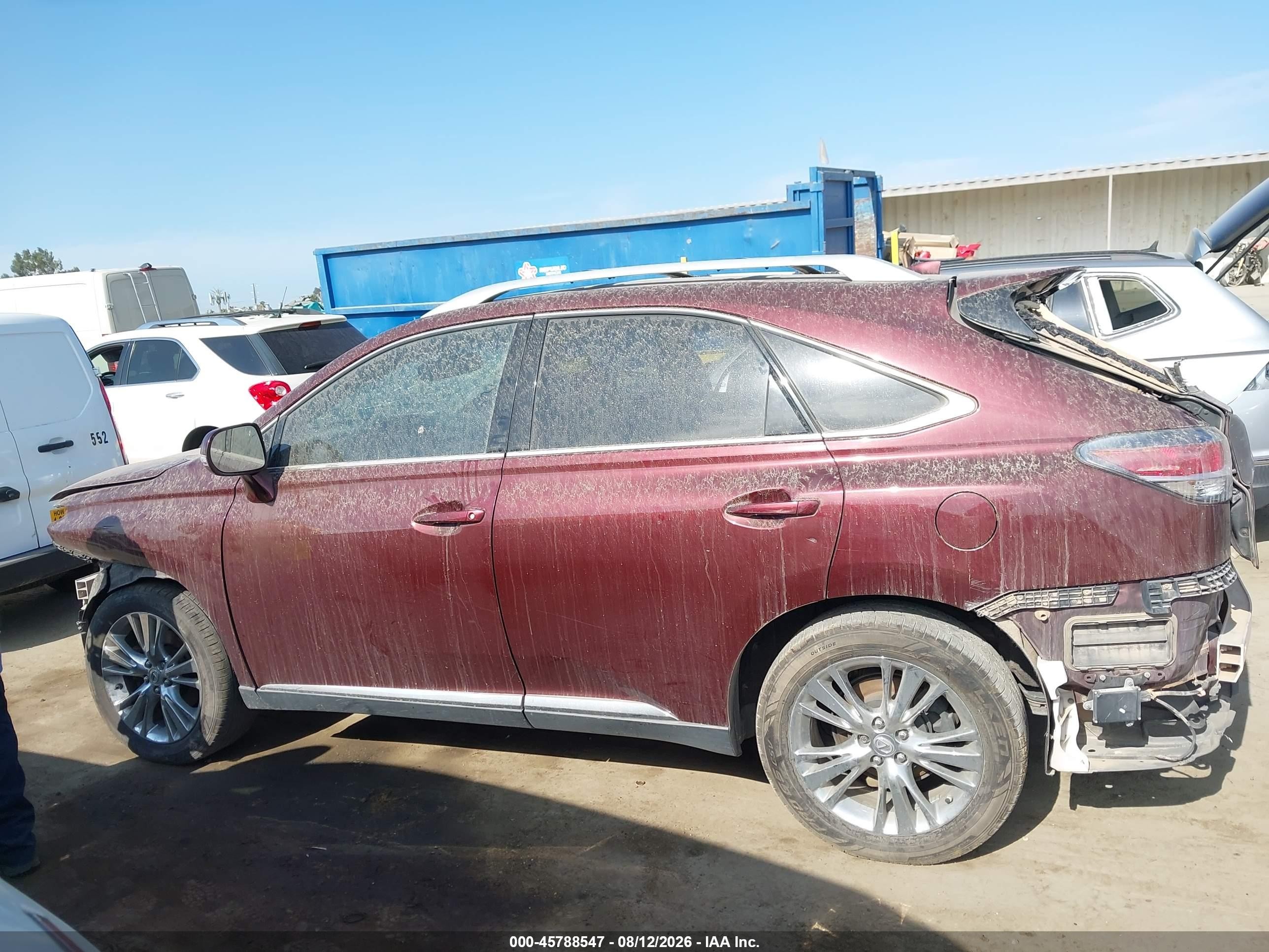 2014 Lexus Rx 350   Burgundy vin: 2T2BK1BA0EC250443