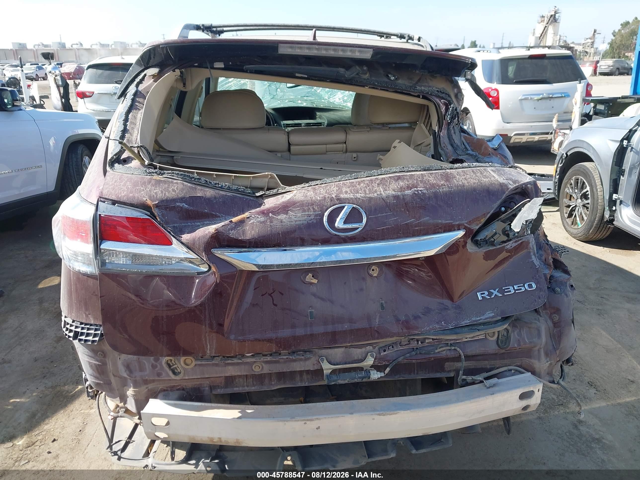 2014 Lexus Rx 350   Burgundy vin: 2T2BK1BA0EC250443