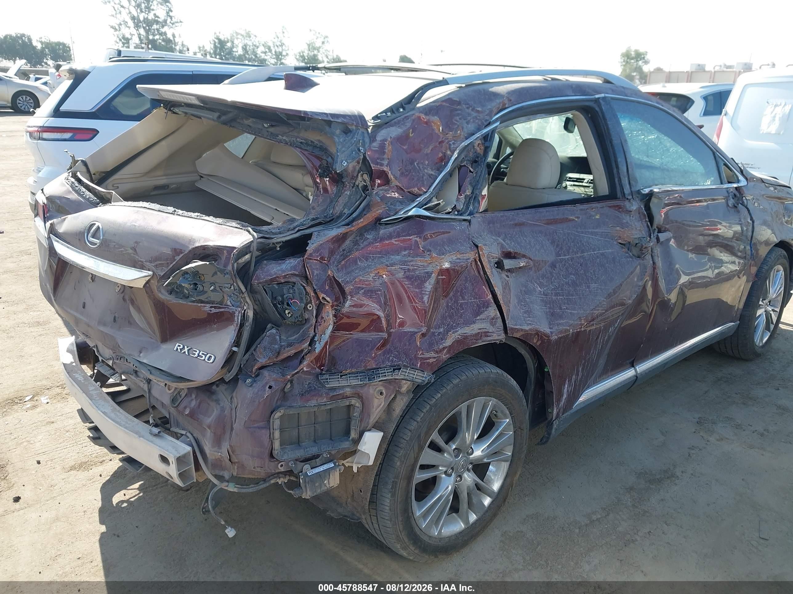 2014 Lexus Rx 350   Burgundy vin: 2T2BK1BA0EC250443