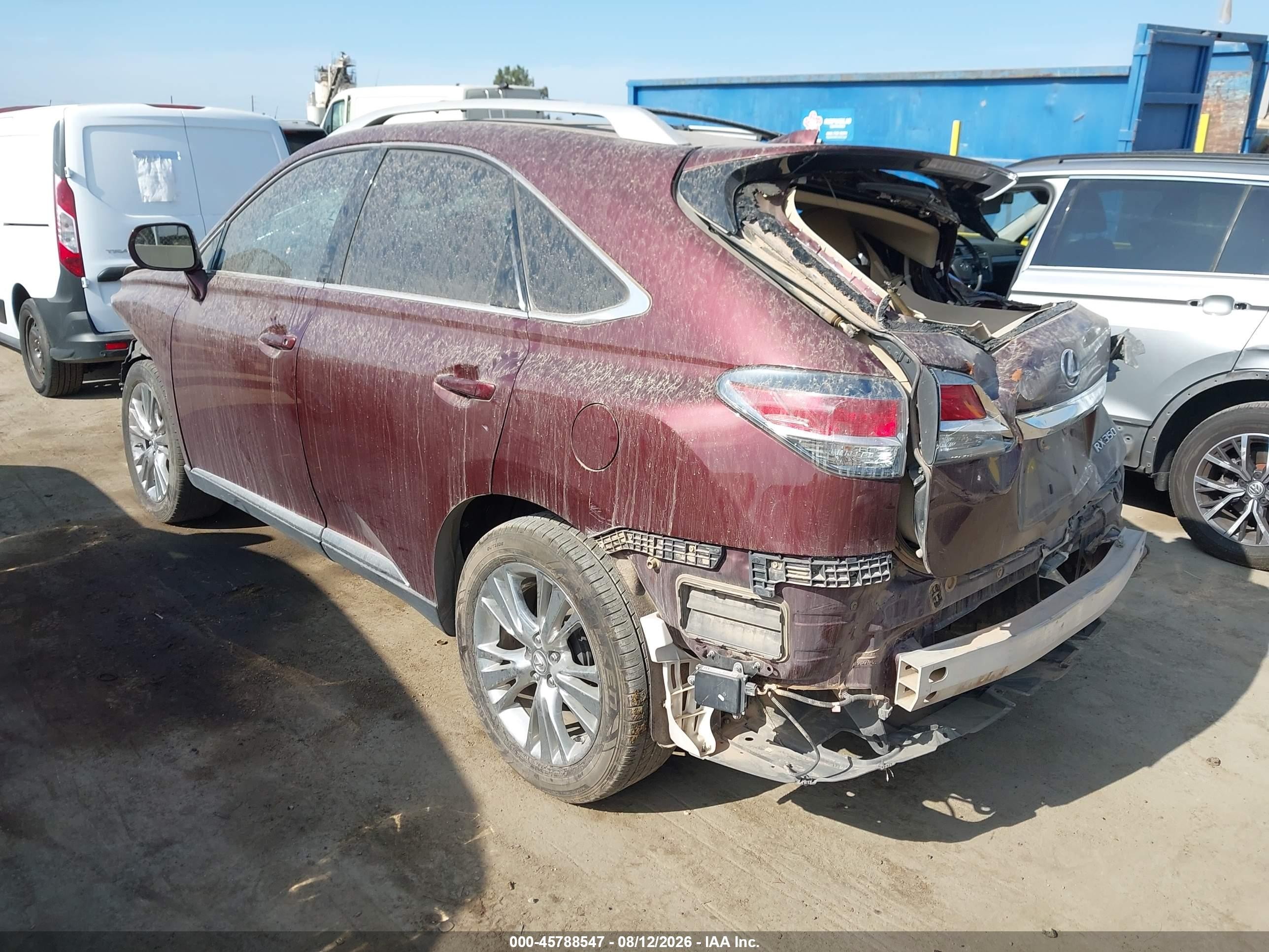 2014 Lexus Rx 350   Burgundy vin: 2T2BK1BA0EC250443