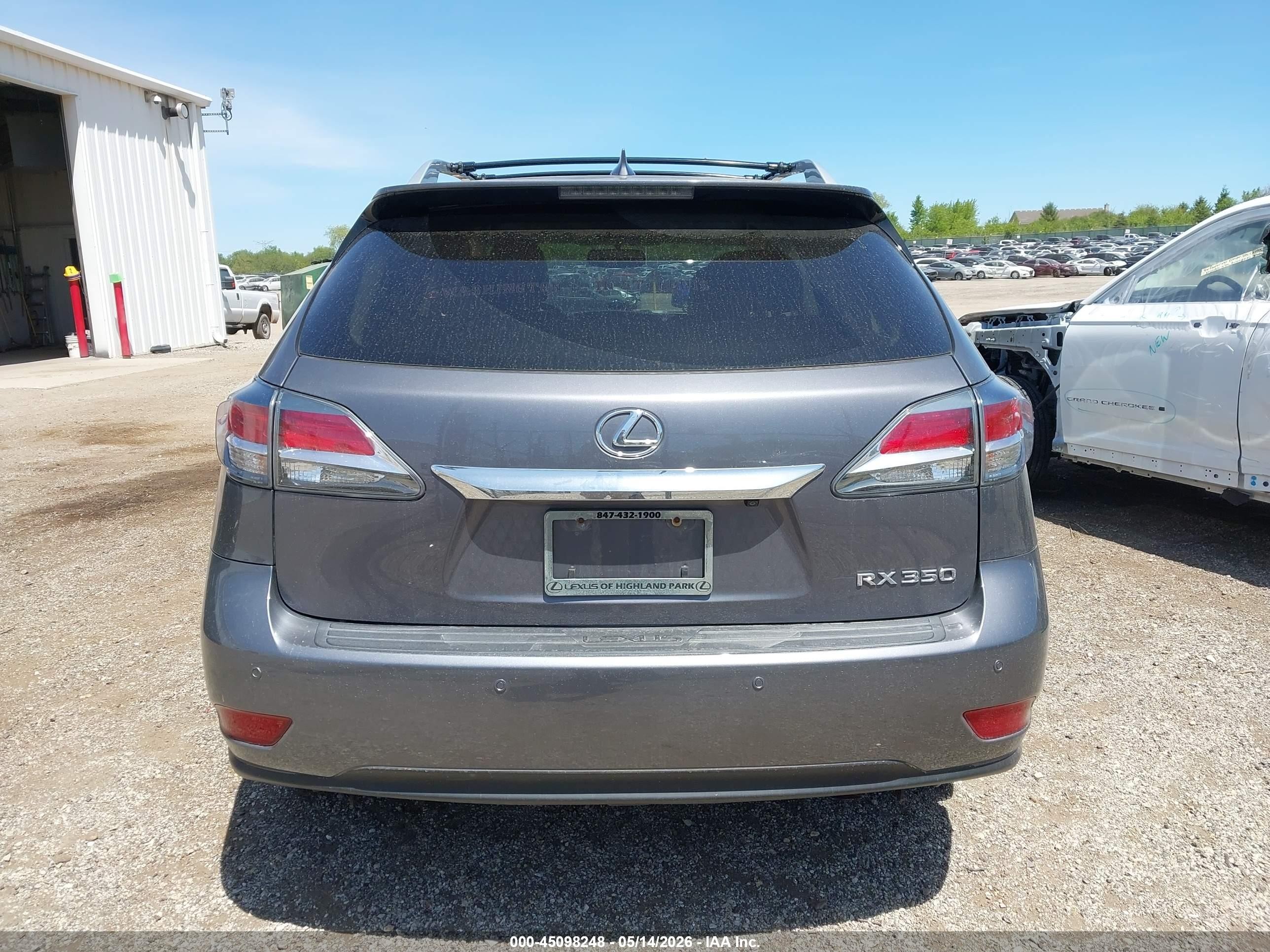 2015 Lexus Rx 350   Gray vin: 2T2BK1BA0FC258284
