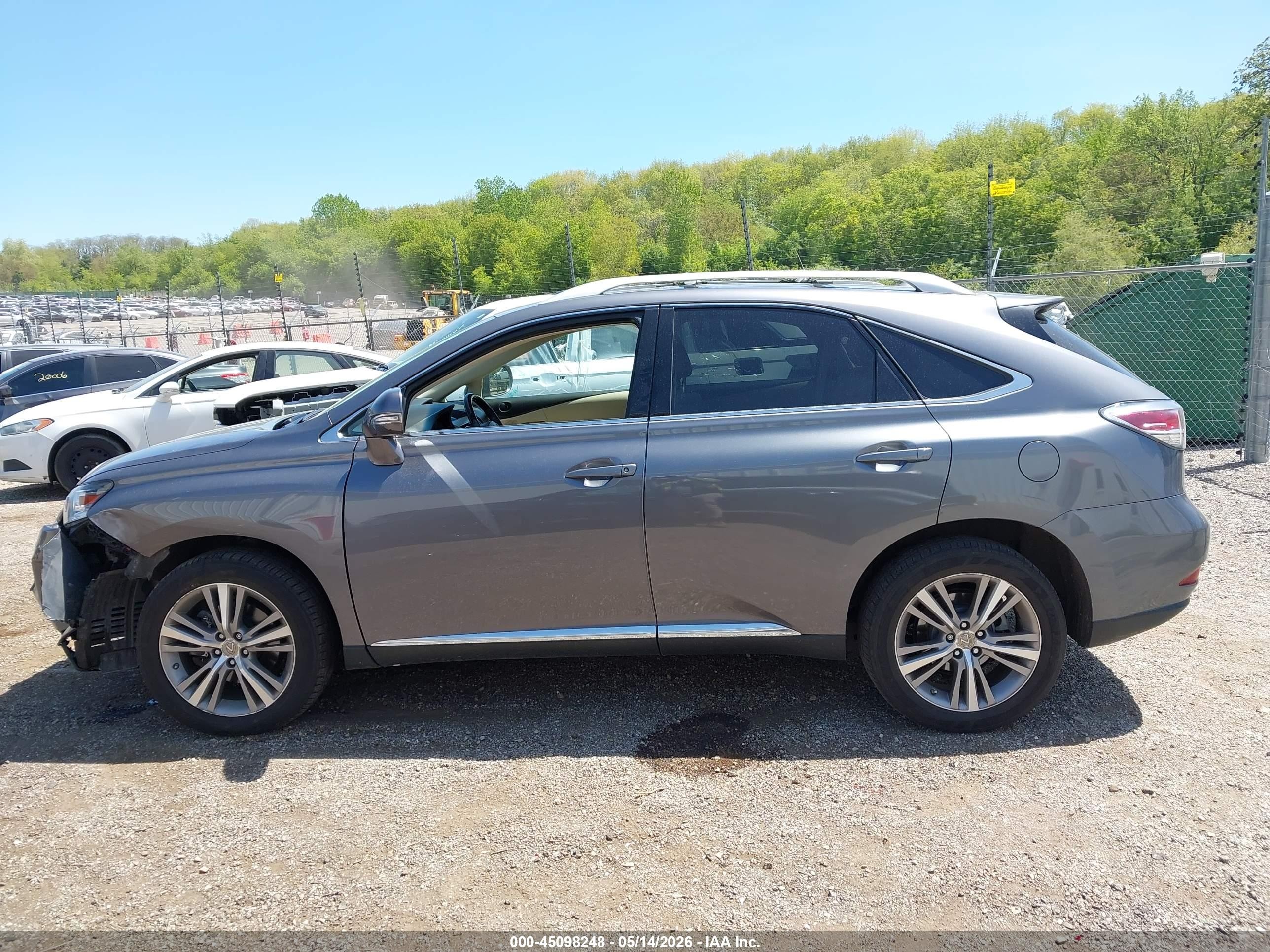 2015 Lexus Rx 350   Gray vin: 2T2BK1BA0FC258284