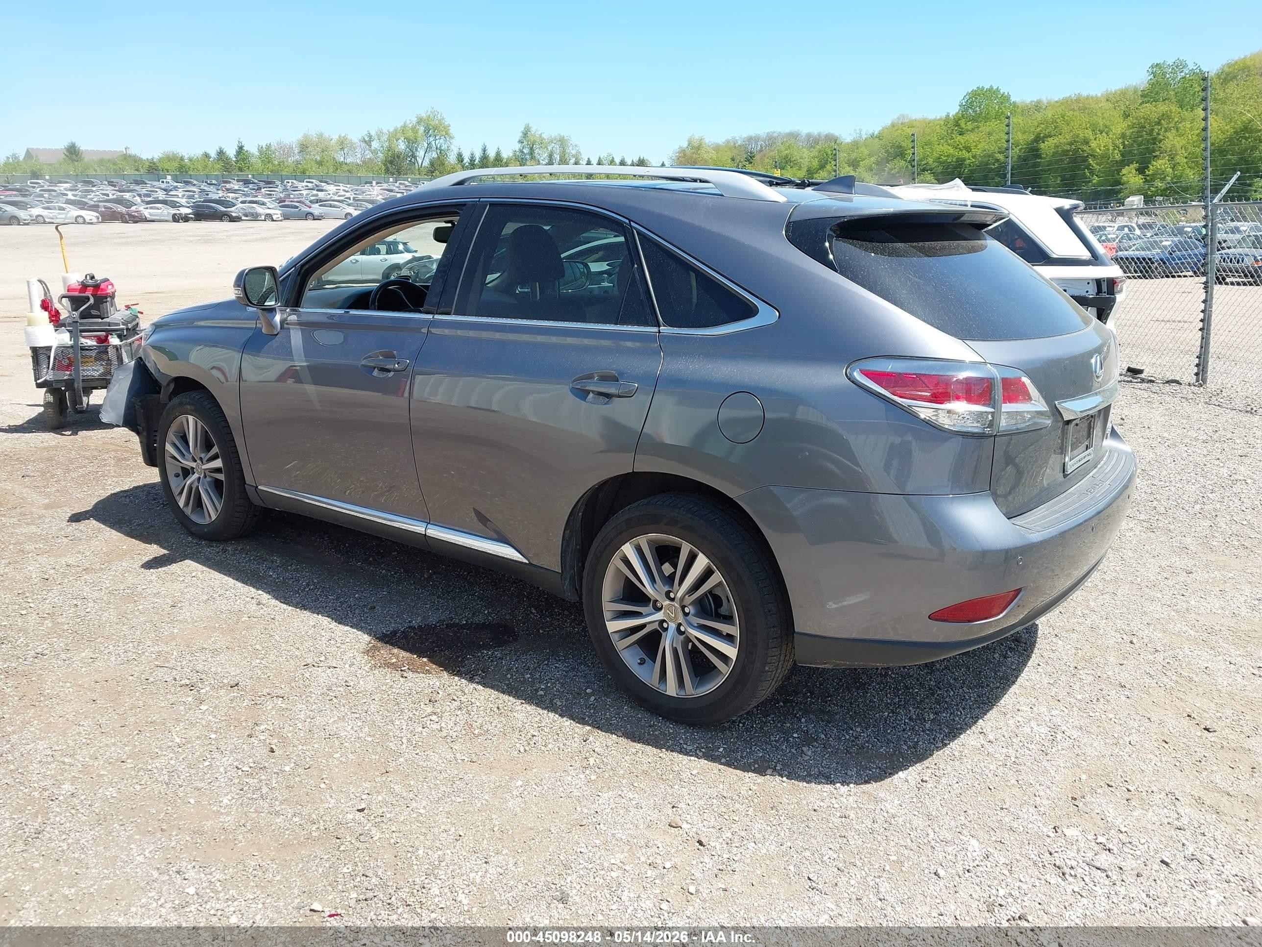 2015 Lexus Rx 350   Gray vin: 2T2BK1BA0FC258284