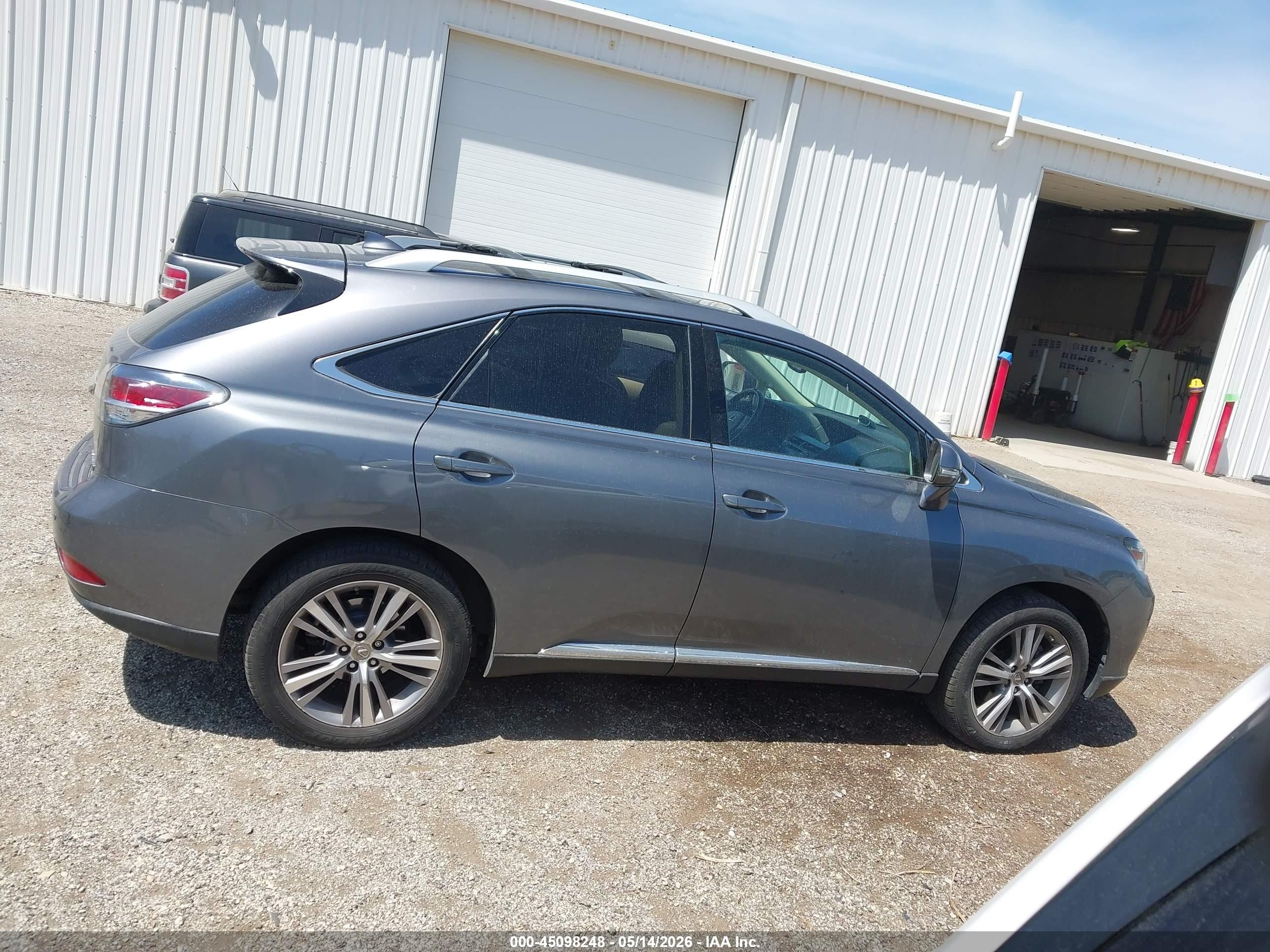 2015 Lexus Rx 350   Gray vin: 2T2BK1BA0FC258284