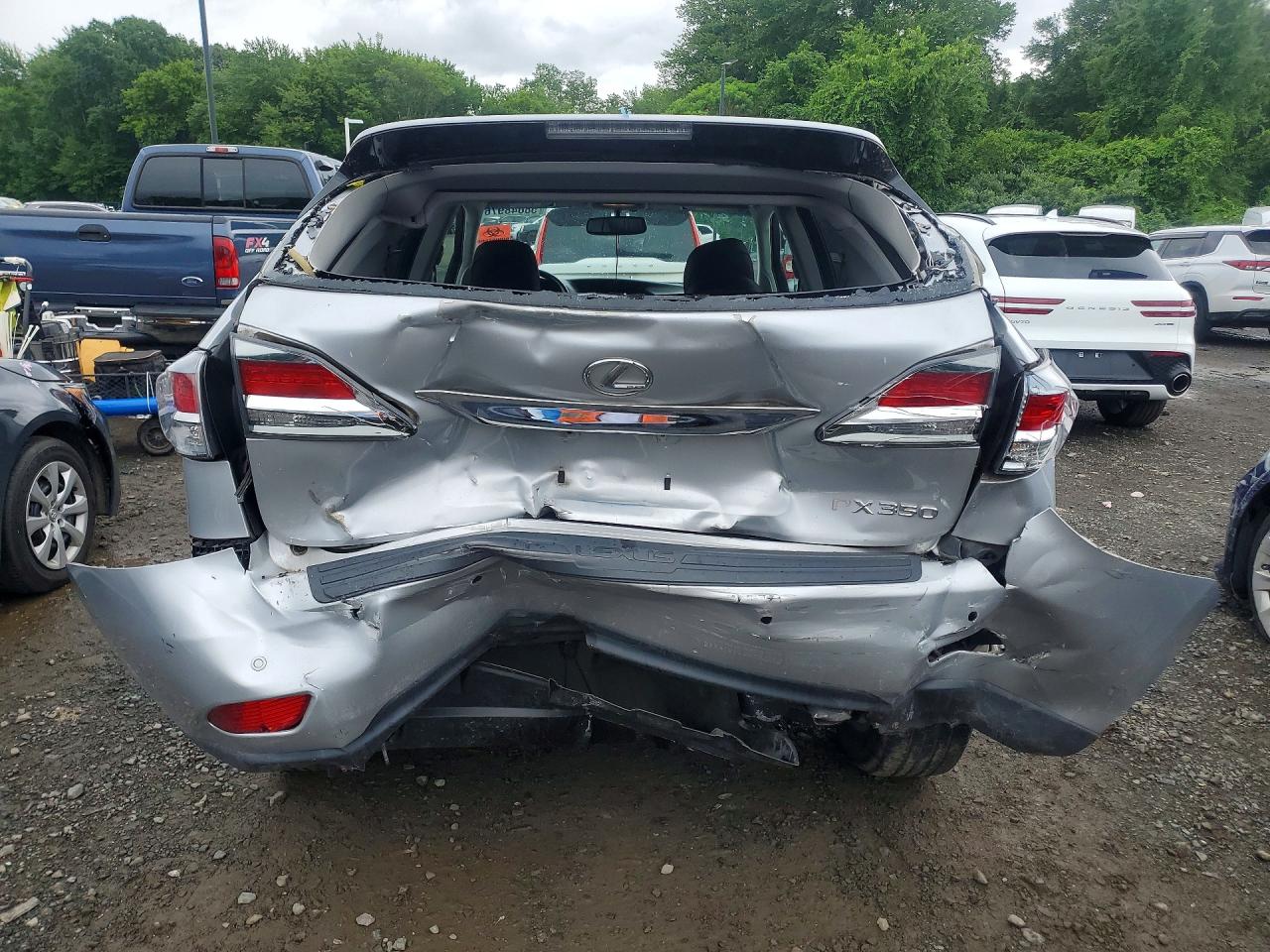 2015 Lexus Rx 350 Base Silver vin: 2T2BK1BA0FC258463